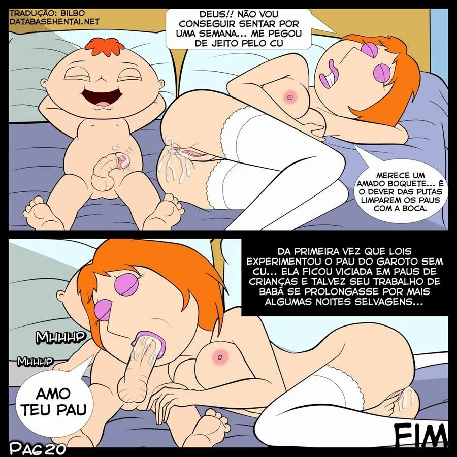 Family Guy Heanti – Milf Safada e o Garoto de Pau Gigante: Uma Surra de Prazer – Brincadeira de Gente Grande VL.3