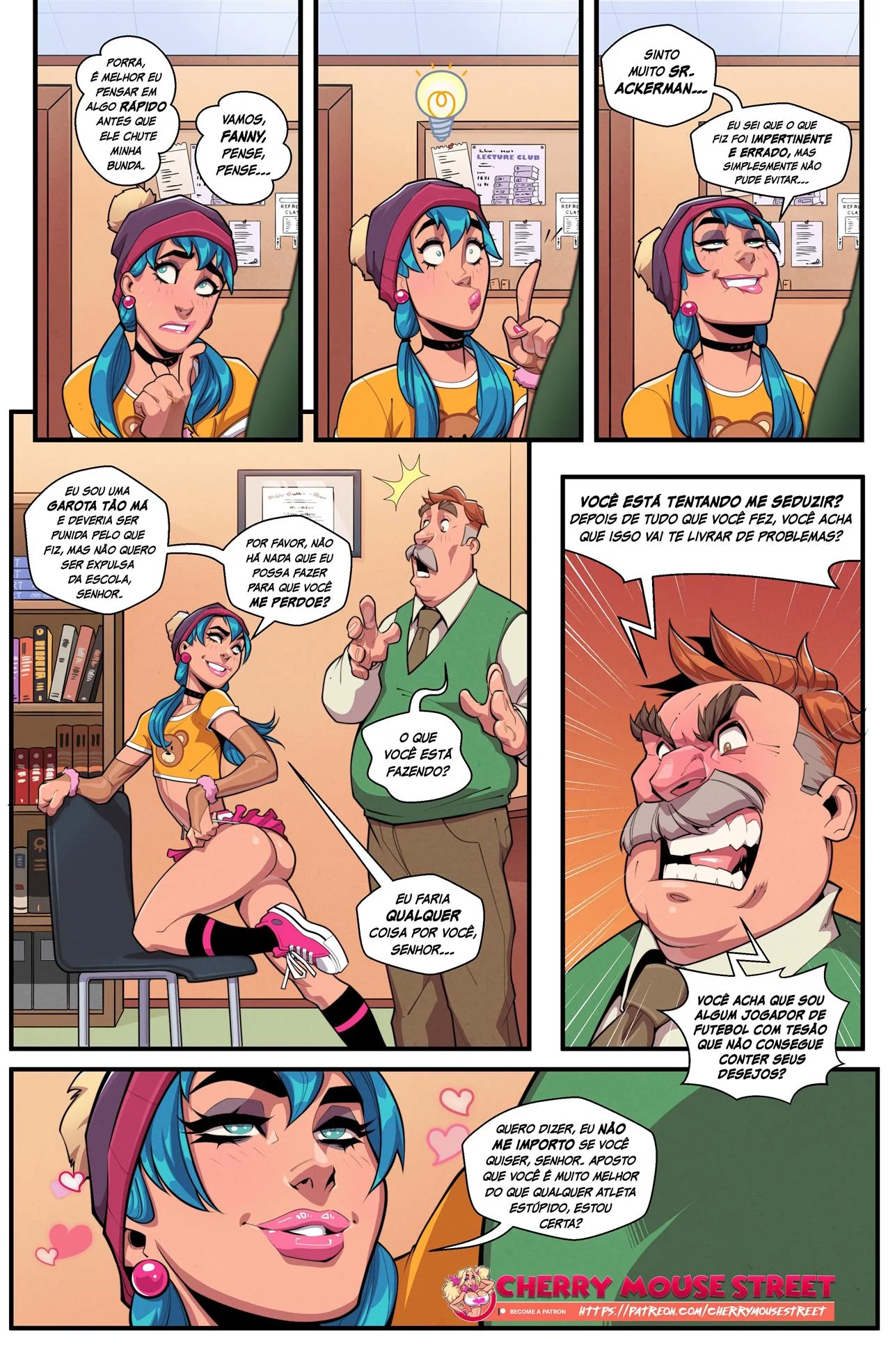 A Vingança da Trap Fanny: Piranha Dando o Troco nas Patricinhas – Hentai HQ Brasileiro