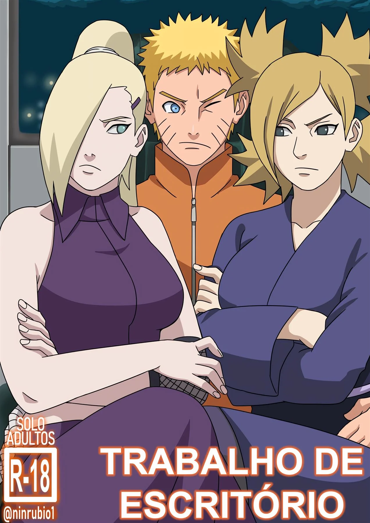 Naruto e Ino: Putaria no Escritório do Hokage – Hentai HQ Brasileiro