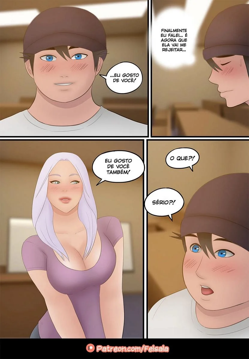 Piranha tomou coragem e levou rola do marido em novo trabalho – Episódio 7 em HQ Brasileiro
