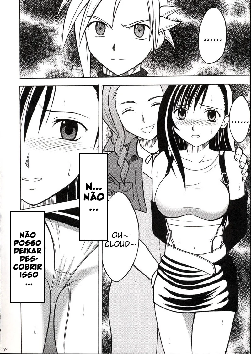 Final Fantasy VII Hentai: Orgia de Tifa e Aerith no Hotel – Um Conto de Luxúria e Prazer em HQ Brasileiro
