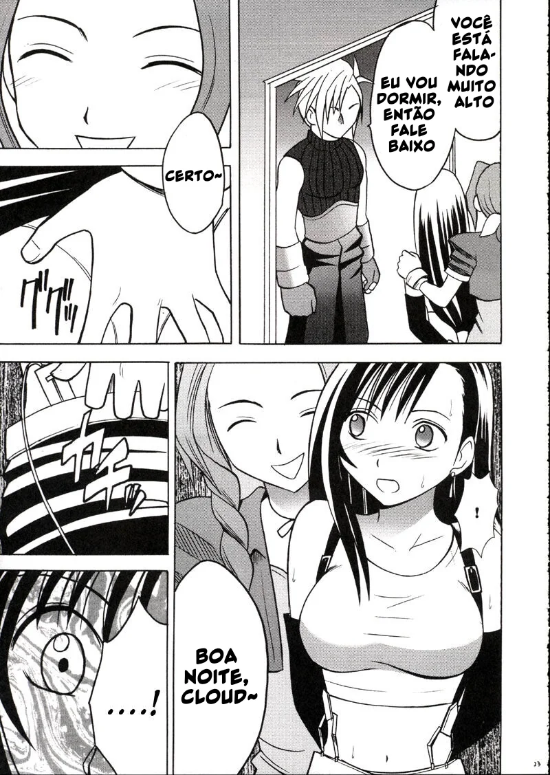 Final Fantasy VII Hentai: Orgia de Tifa e Aerith no Hotel – Um Conto de Luxúria e Prazer em HQ Brasileiro
