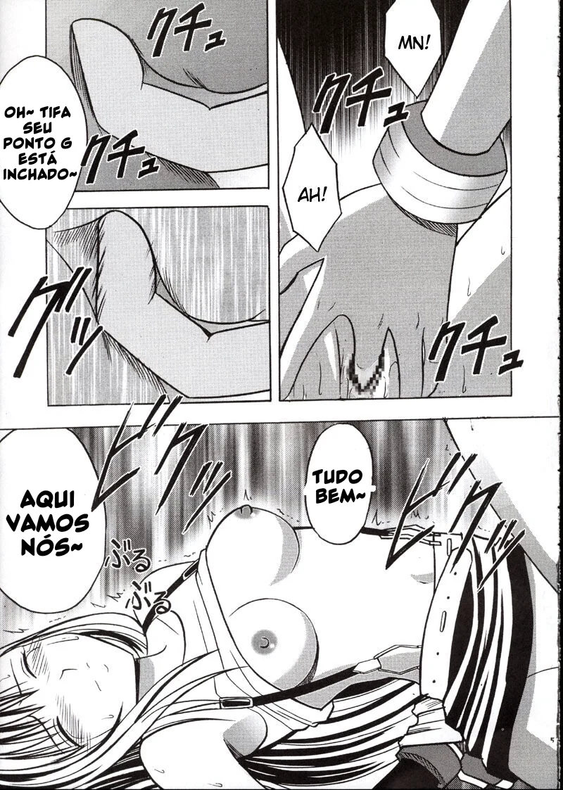 Final Fantasy VII Hentai: Orgia de Tifa e Aerith no Hotel – Um Conto de Luxúria e Prazer em HQ Brasileiro