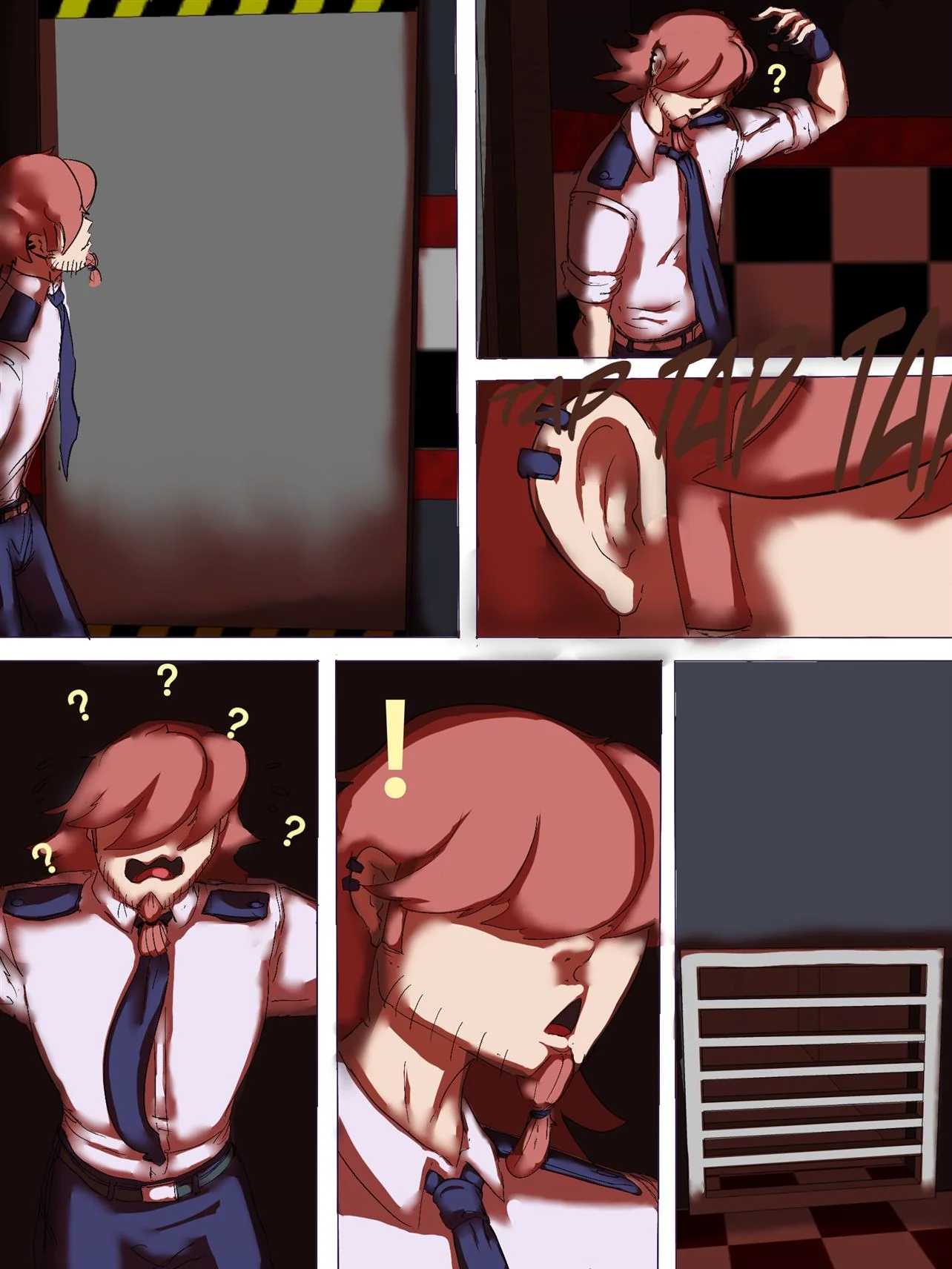 Five Night A Segurança da Buceta: Parte 2 – Mais um Segurança Enrrabando as Piranhas do Loca
