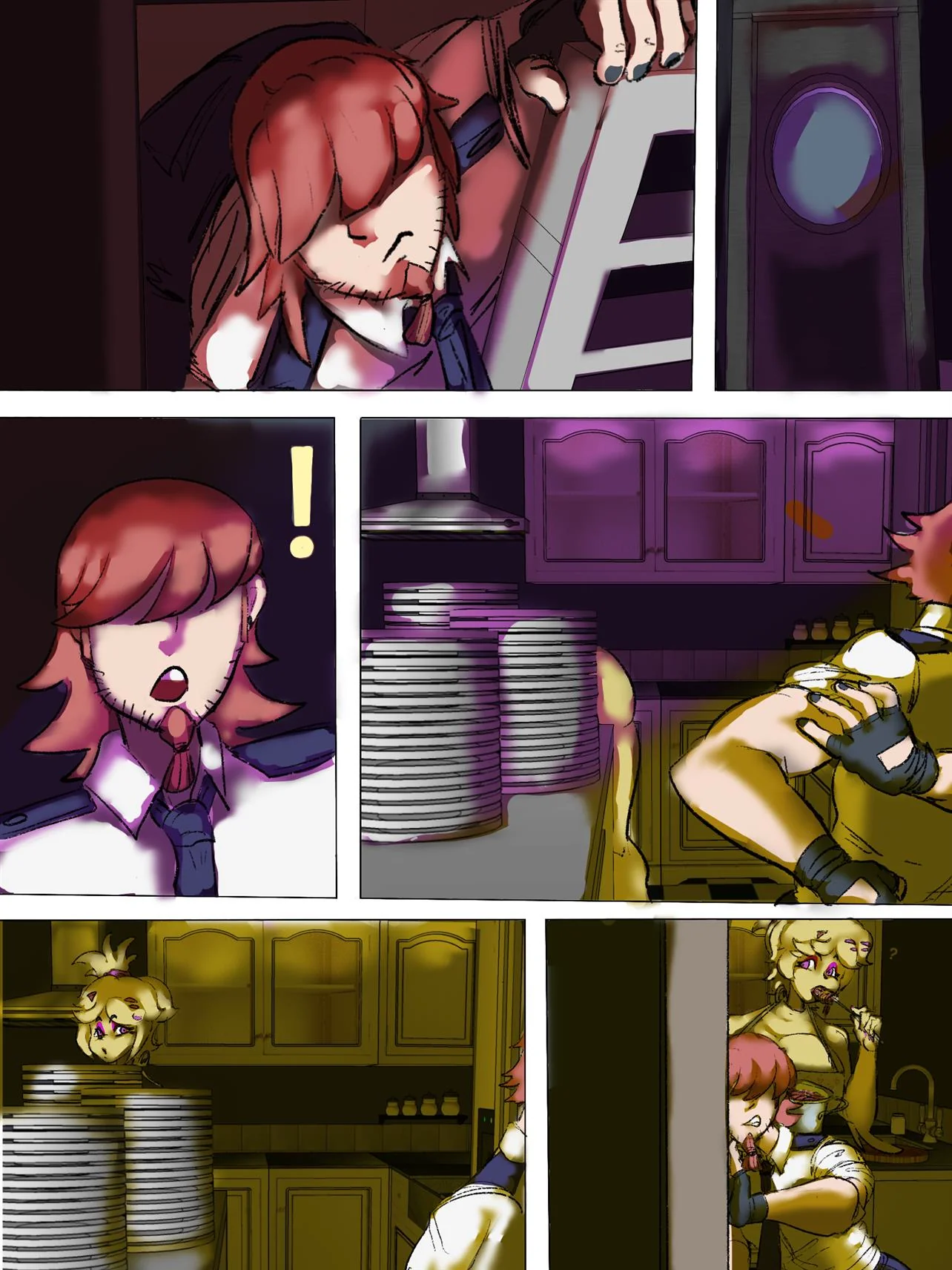 Five Night A Segurança da Buceta: Parte 2 – Mais um Segurança Enrrabando as Piranhas do Loca