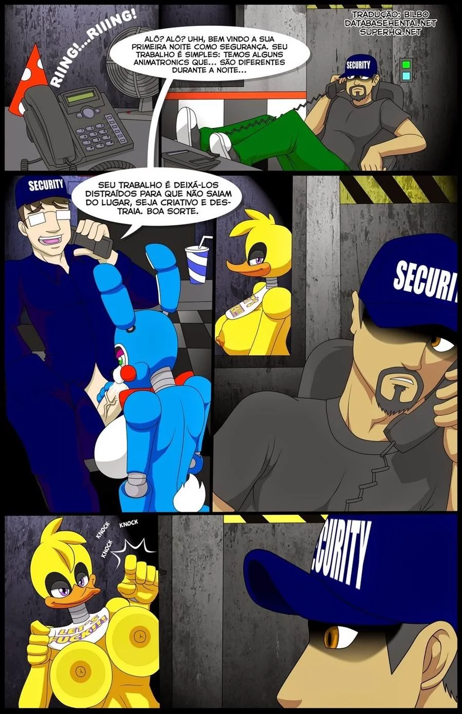 [REVISAR POST ⚠️✏️] Five Nights at Freddy’s: Fodendo o Segurança