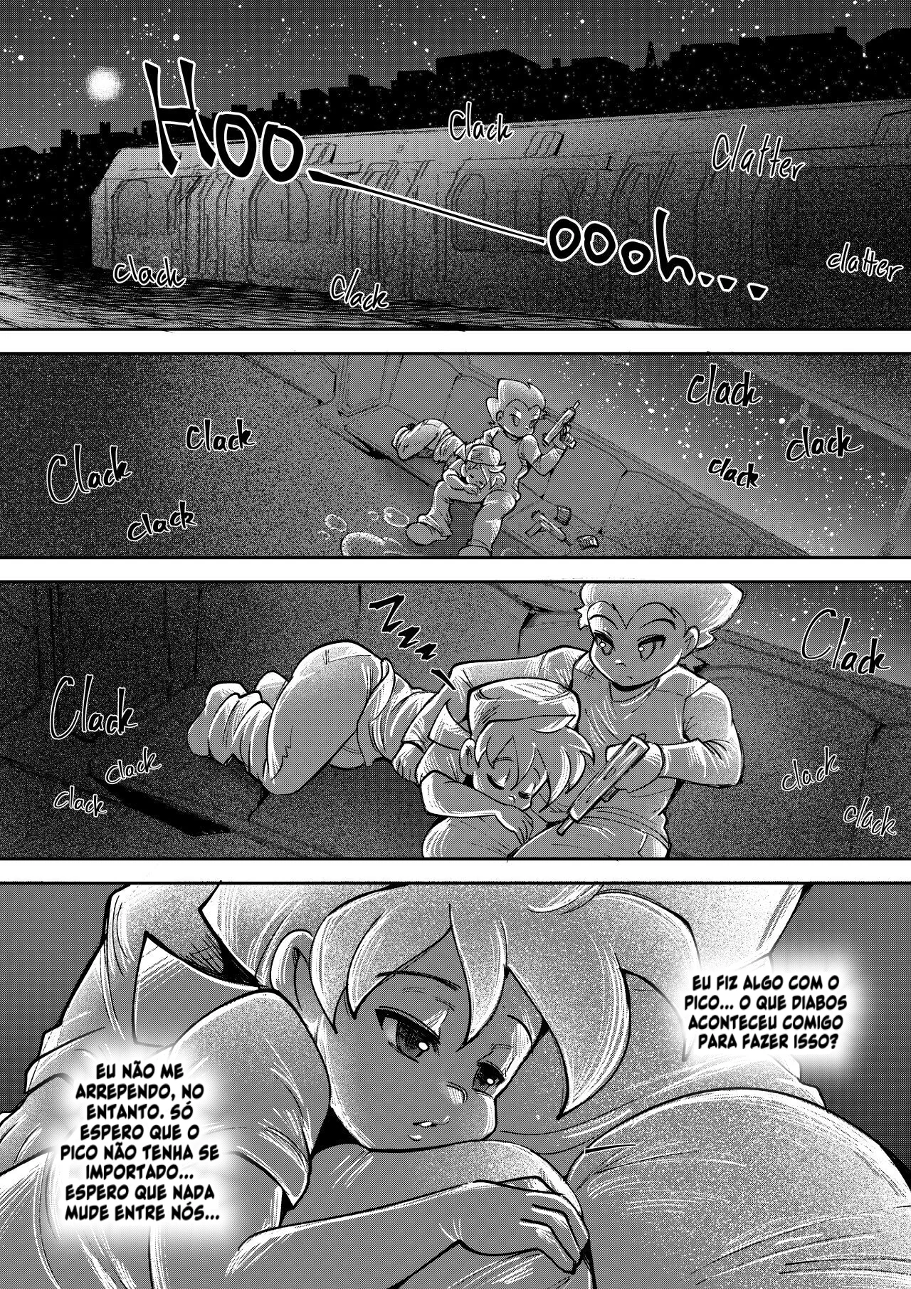 [REVISAR POST ⚠️✏️] Friday Night Funkin Hentai: Um Verdadeiro Amor em um trem