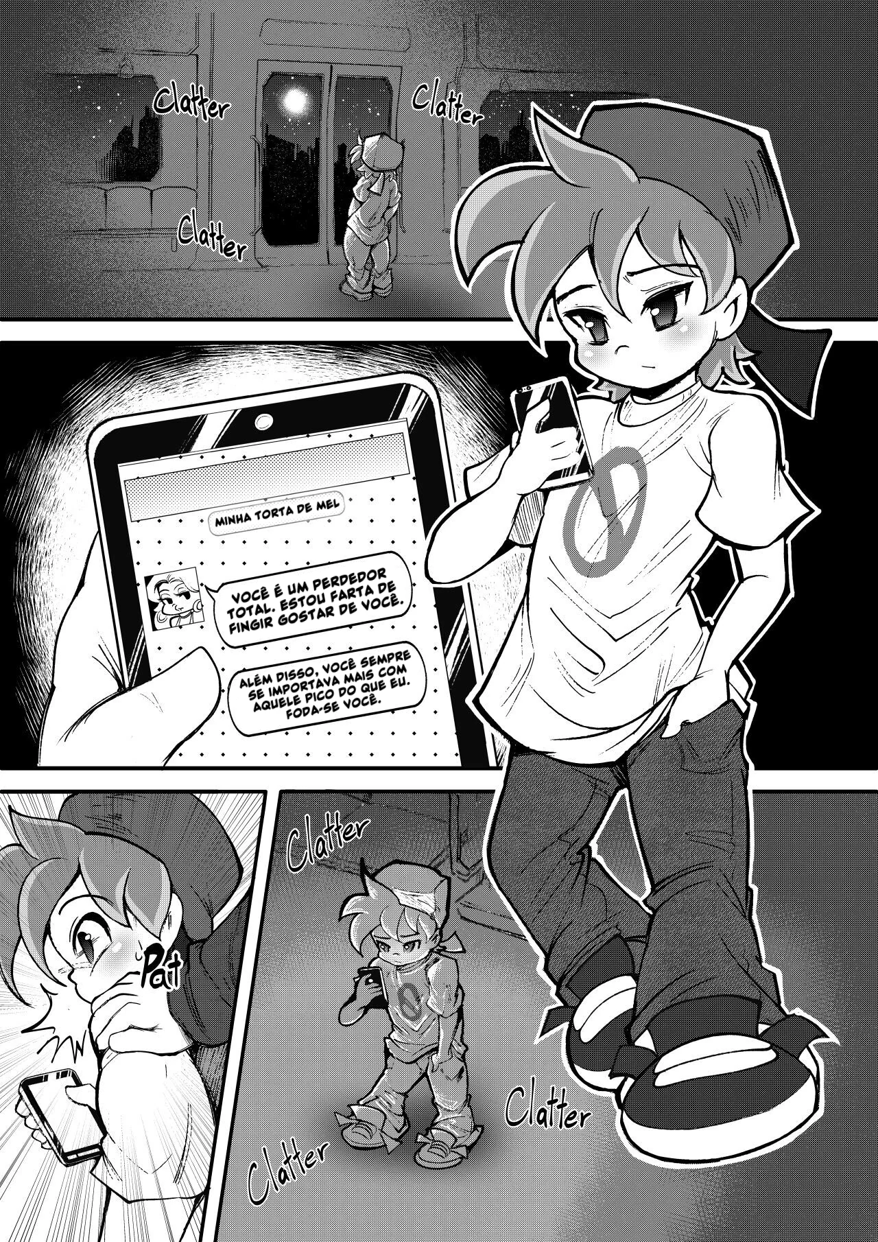 [REVISAR POST ⚠️✏️] Friday Night Funkin Hentai: Um Verdadeiro Amor em um trem