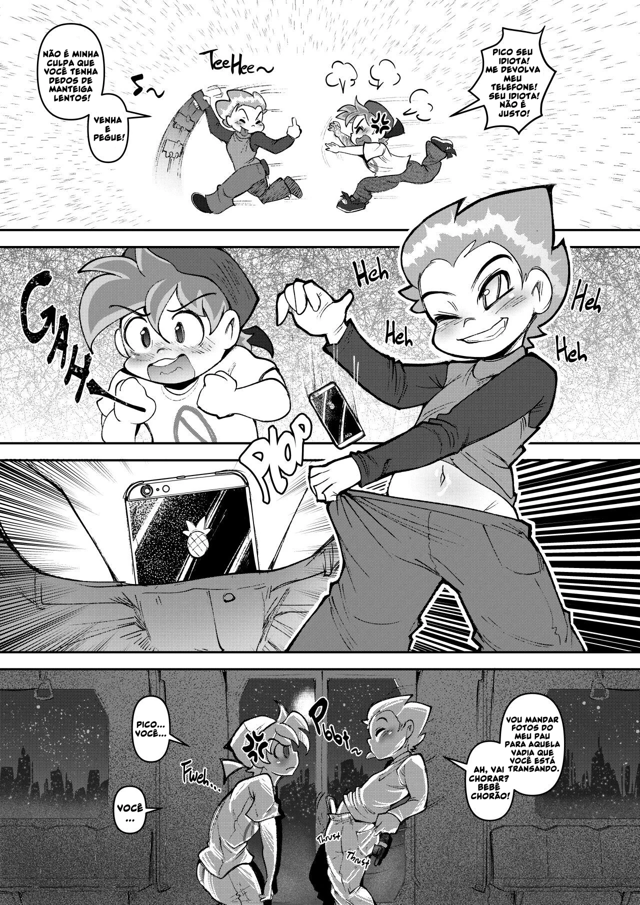 [REVISAR POST ⚠️✏️] Friday Night Funkin Hentai: Um Verdadeiro Amor em um trem