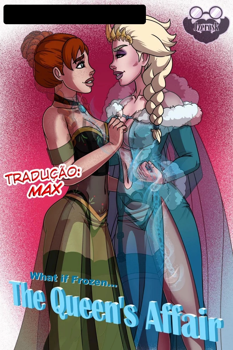 “A Coroação da Rainha Elsa e a Sedução da Duquesa Anna em Hentai HQ Brasileiro