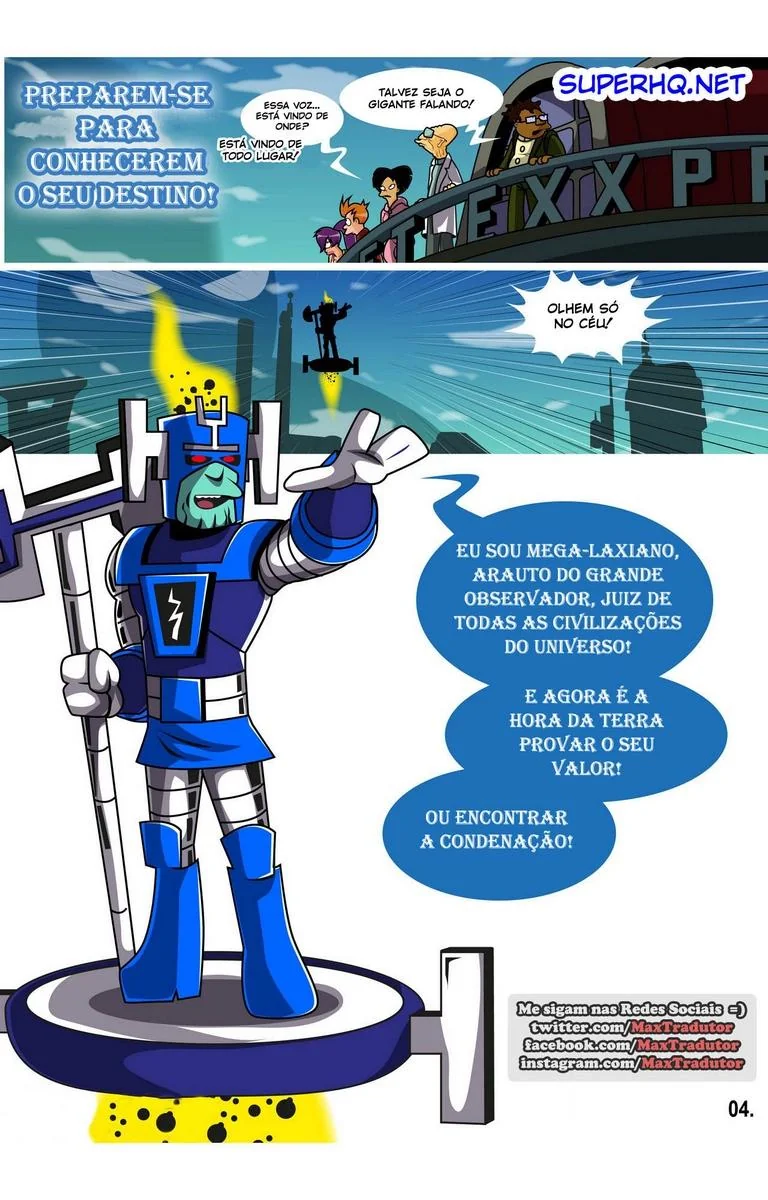 Salvando a Terra com Muito Sexo e Sacanagem em Futurama HQ Brasileiro