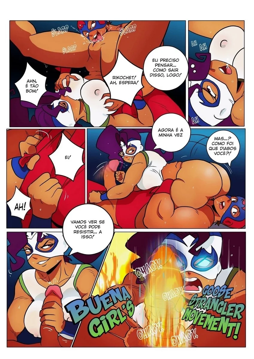 Gansoman Hentai: Mucha Pucha – Torneio Escandaloso de Luchadores Em HQ Brasileiro!