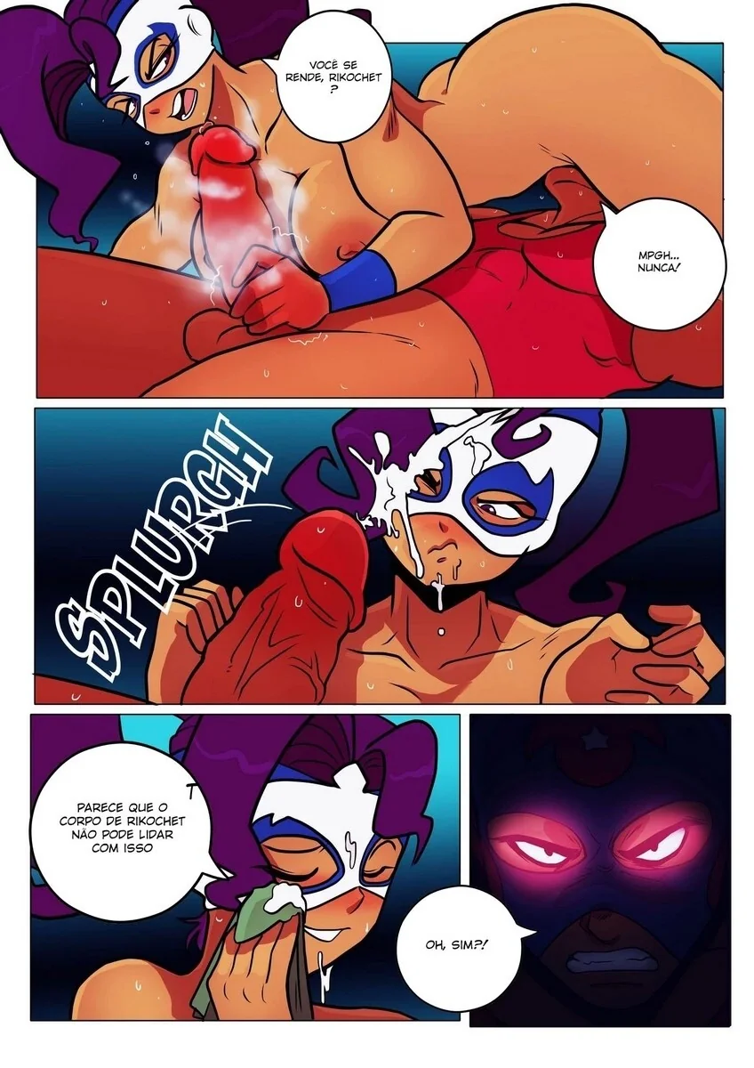 Gansoman Hentai: Mucha Pucha – Torneio Escandaloso de Luchadores Em HQ Brasileiro!