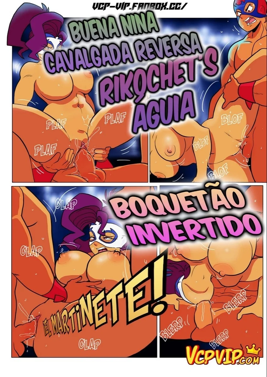 Gansoman Hentai: Mucha Pucha – Torneio Escandaloso de Luchadores Em HQ Brasileiro!