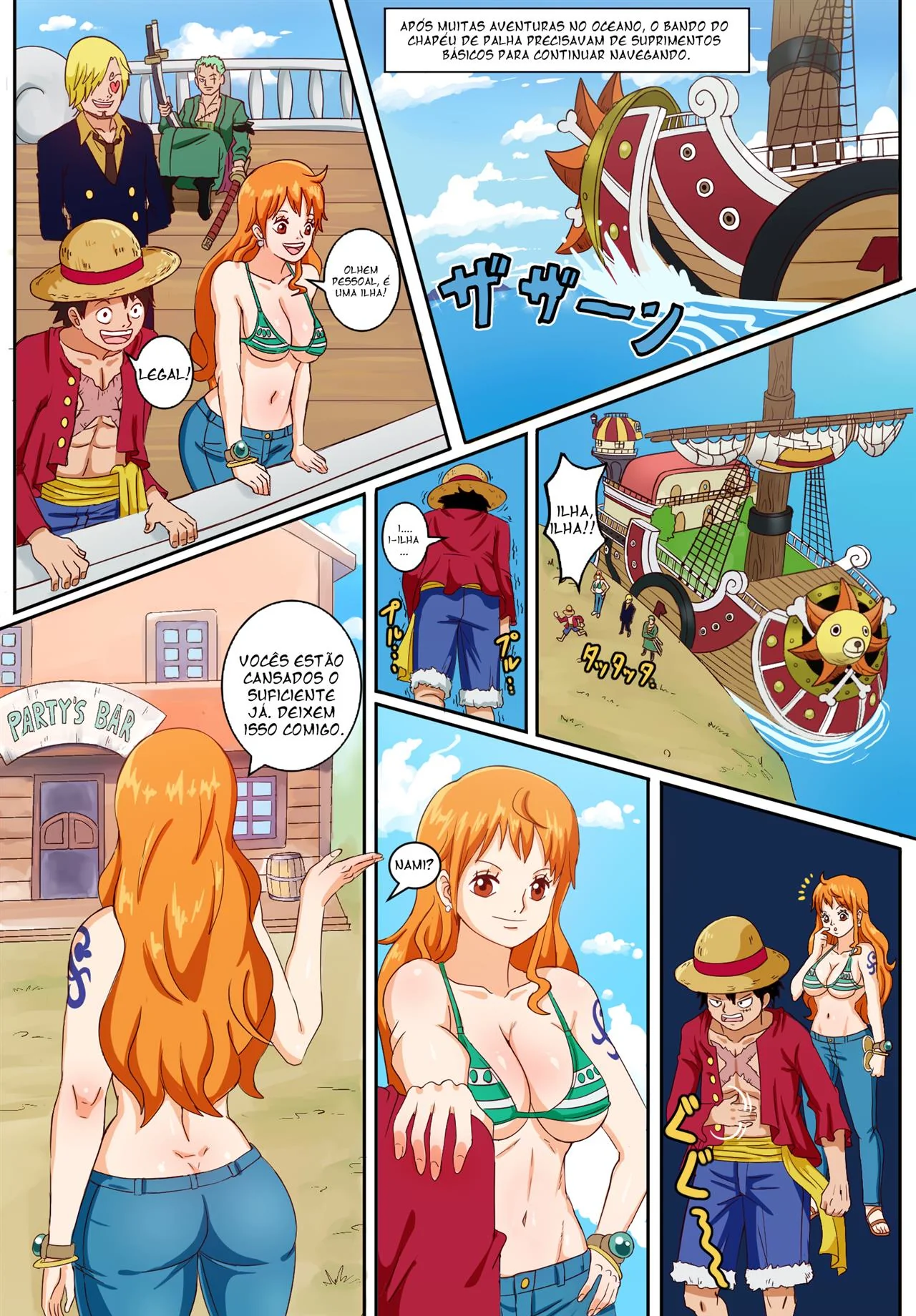 [REVISAR POST ⚠️✏️] Garotas Piratas no Bar