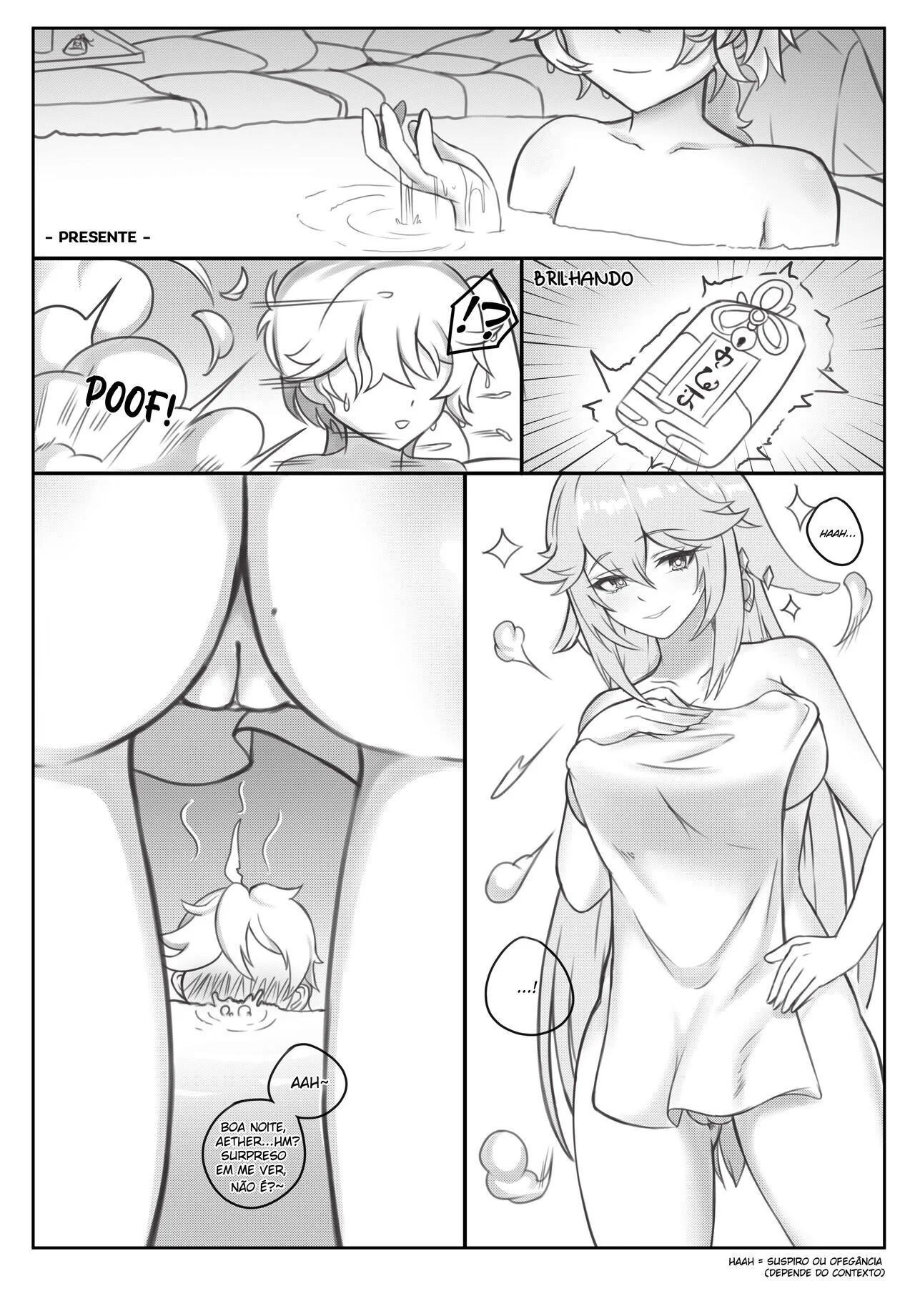 Yae Miko: A Sedutora Piranha dos Jogos Proibidos – Gozando na Buceta Dela em Hentai HQ Brasileiro