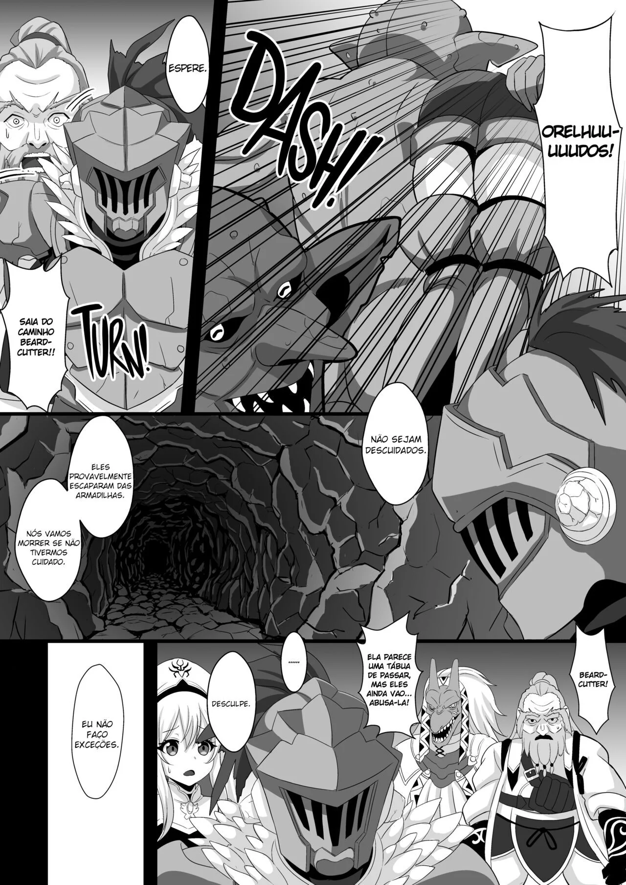 Goblin Slayer Hentai: Goblins Safados Comendo a Piranha – Yousei Yunde Dormiu com os Malditos! Em Hentai HQ Brasileiro