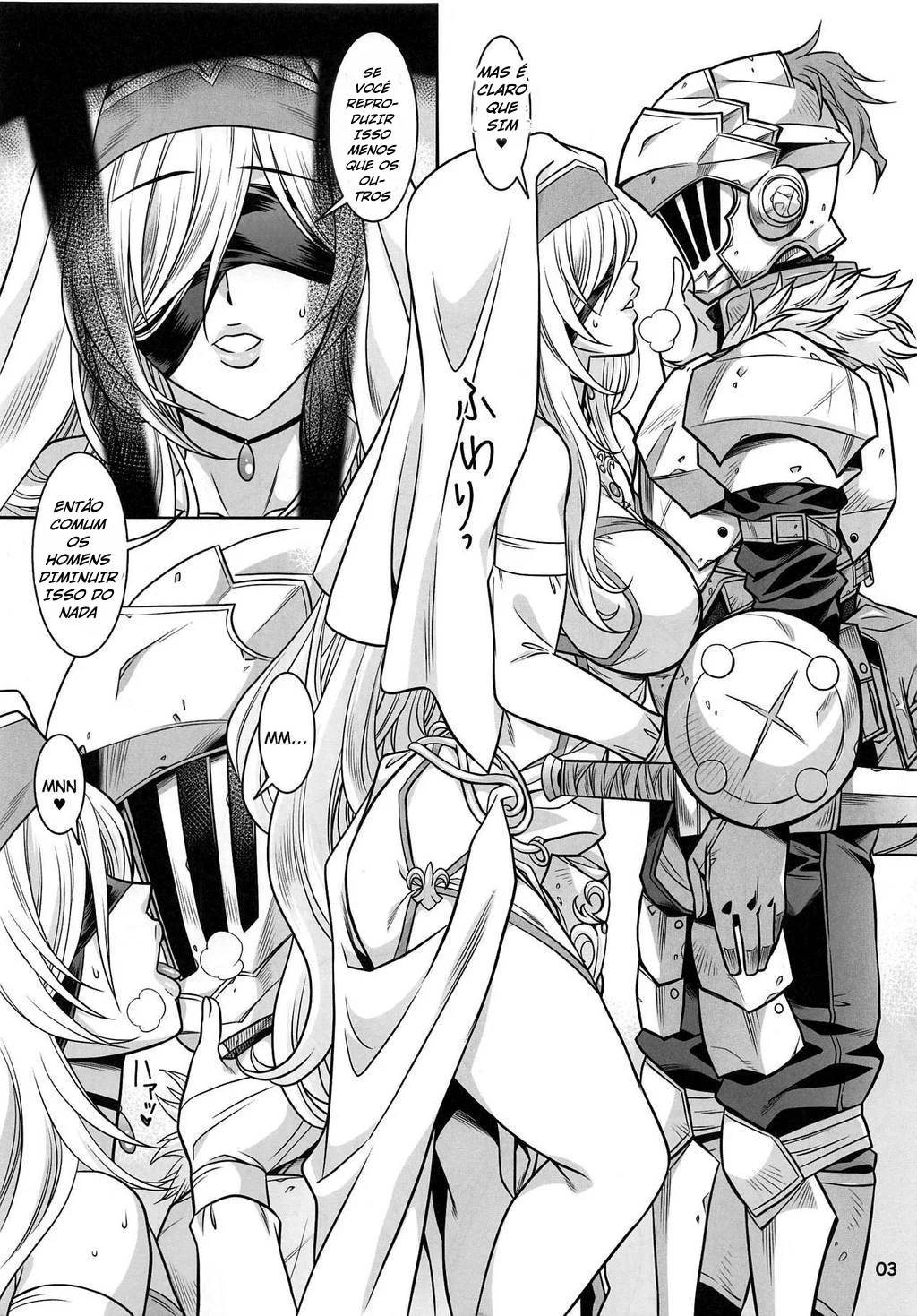 Goblin Slayer Hentai: Ressurreição – Pica no Cu da Piranha Goblin em Hentai HQ Brasileiro