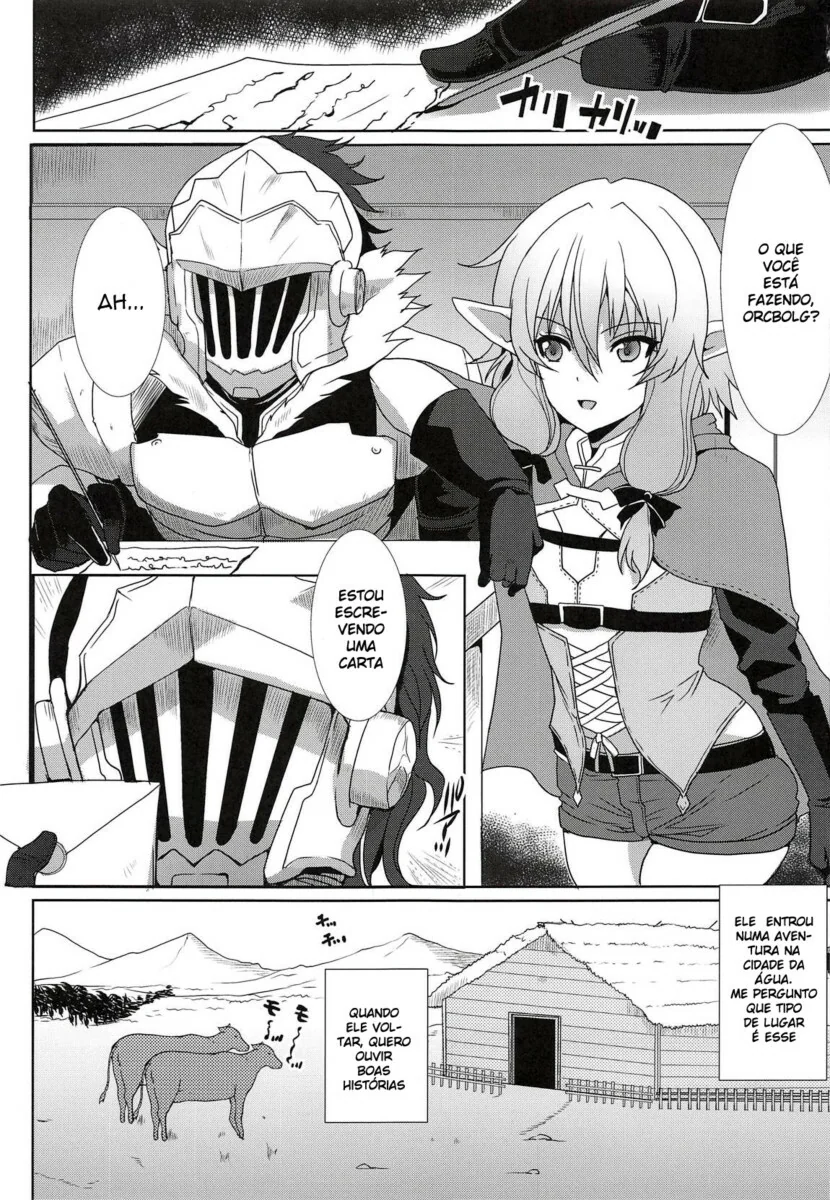 Goblin Slayer: Lar Doce Lar – Ushikai Musume e a Pica do Intruso em HQ Brasileiro