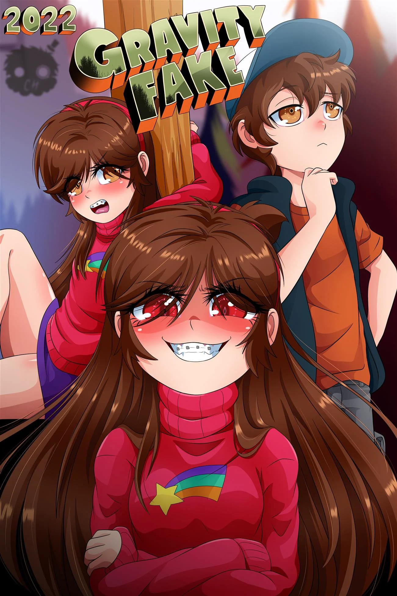 Incesto e Maldade: Mabel e Dipper em Gravity Fake Hentai HQ Brasileiro