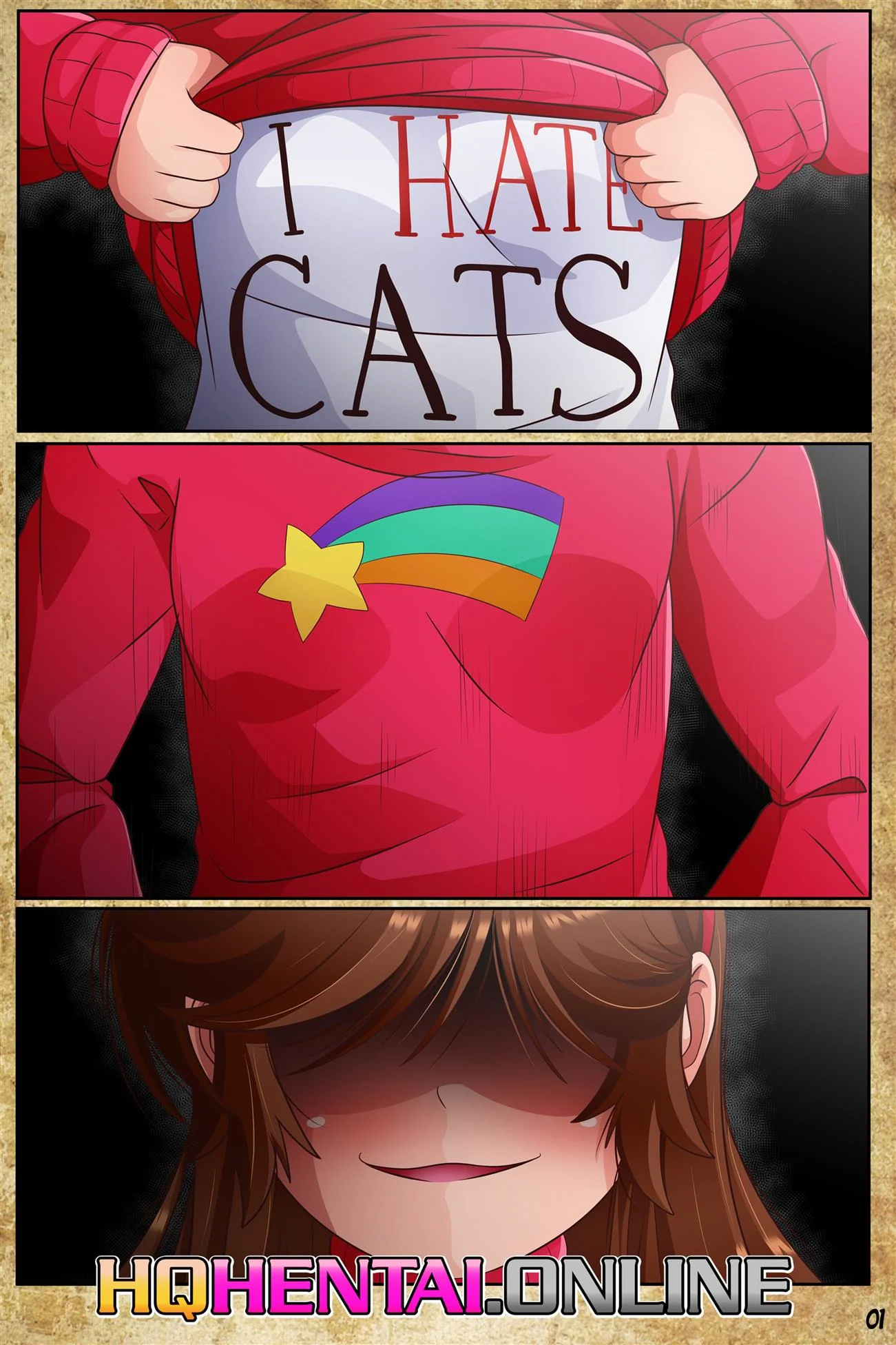 Incesto e Maldade: Mabel e Dipper em Gravity Fake Hentai HQ Brasileiro