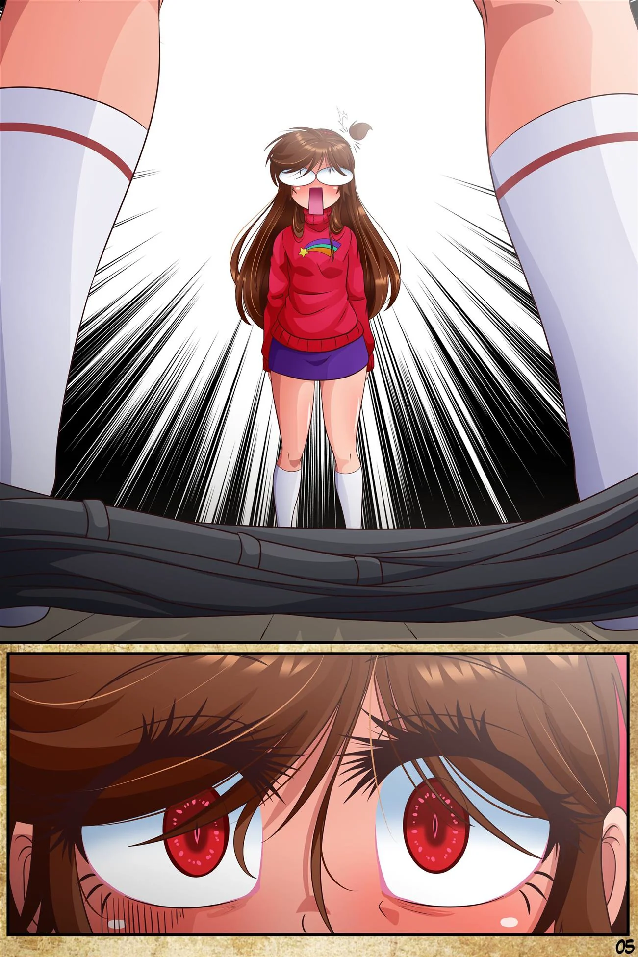 Incesto e Maldade: Mabel e Dipper em Gravity Fake Hentai HQ Brasileiro
