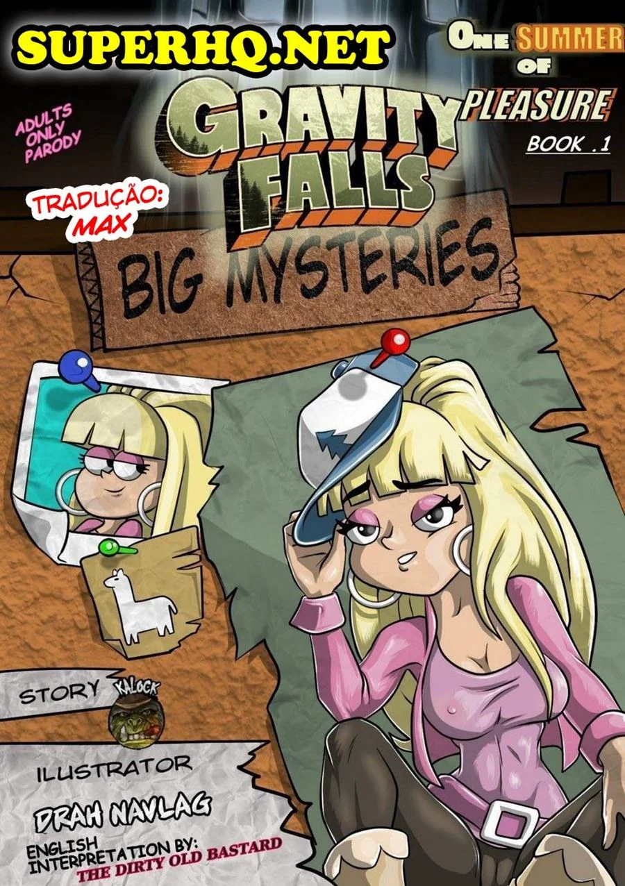 Gravity Falls – Mabel e Dipper na Orgia das Piranhas em Hentai HQ Brasileiro