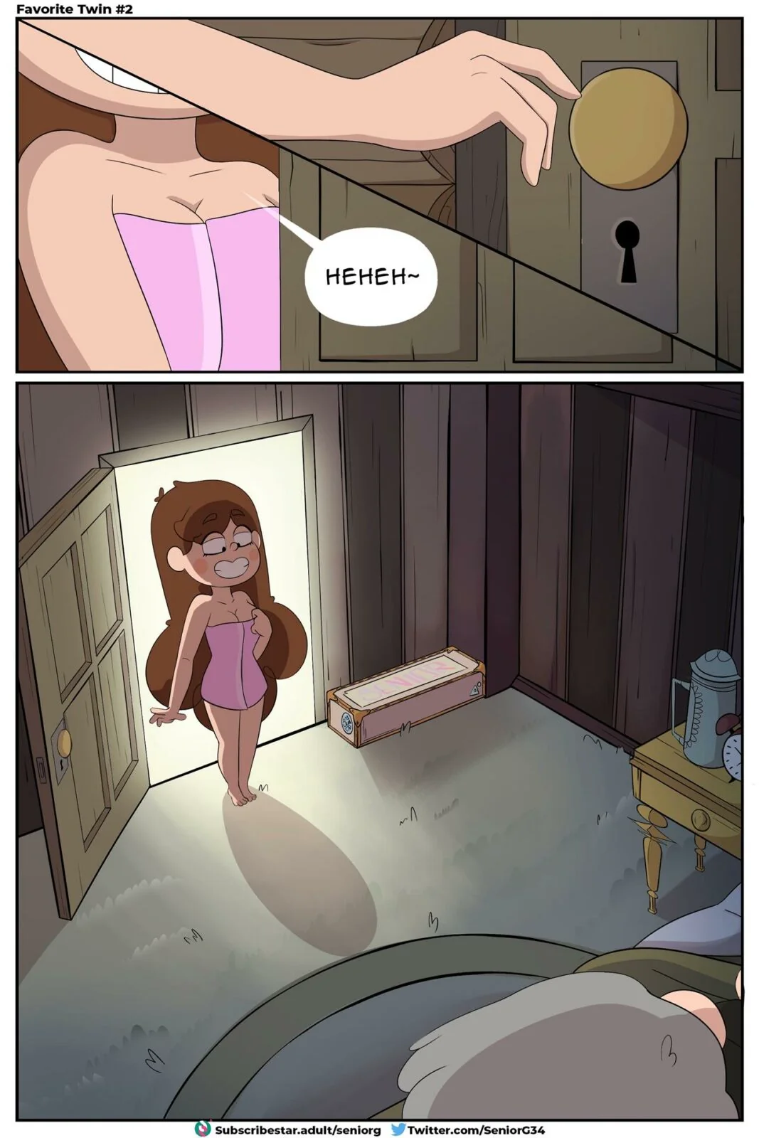 Gravity Falls Porno: Vovô Stan não resiste aos encantos da neta piranha – Em Hentai HQ Brasileiro