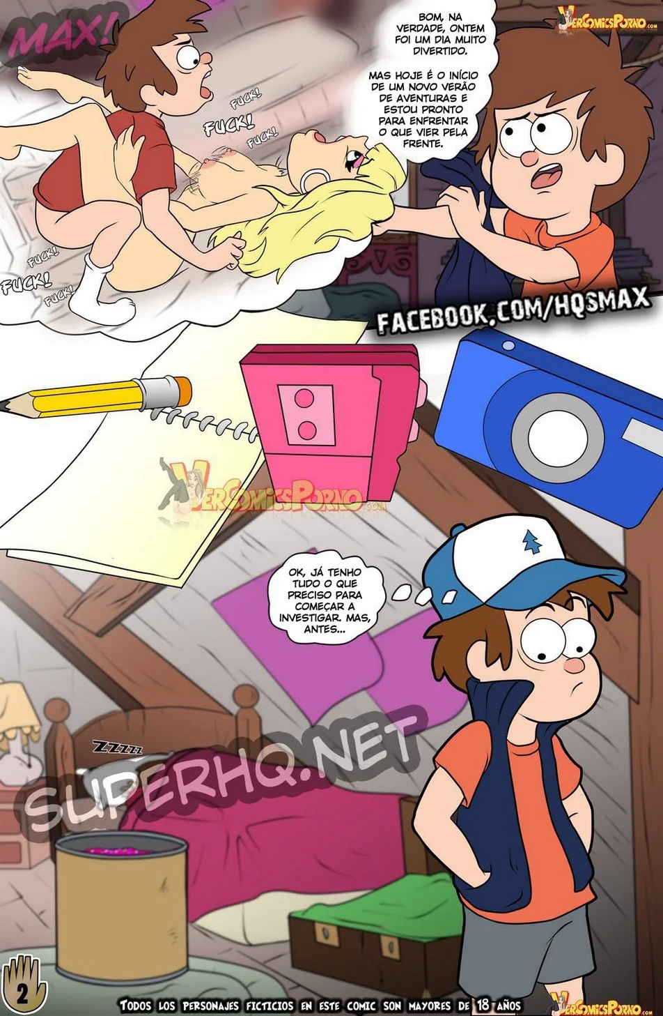 [REVISAR POST ⚠️✏️] Gravity Falls: Um Verão de Mistérios VL.2