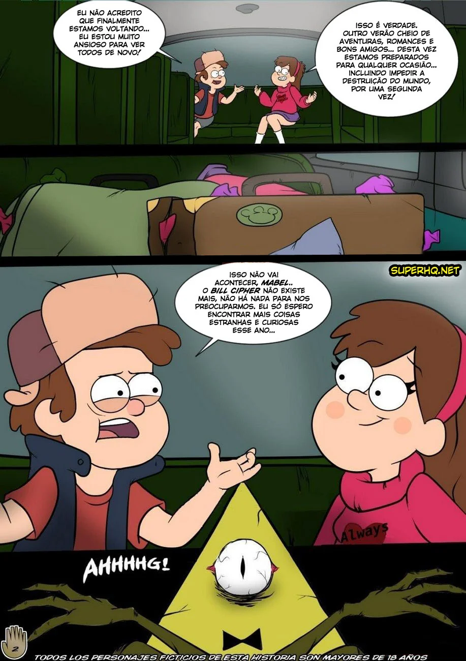 [REVISAR POST ⚠️✏️] Gravity Falls: Um Verão de Mistérios VL.1