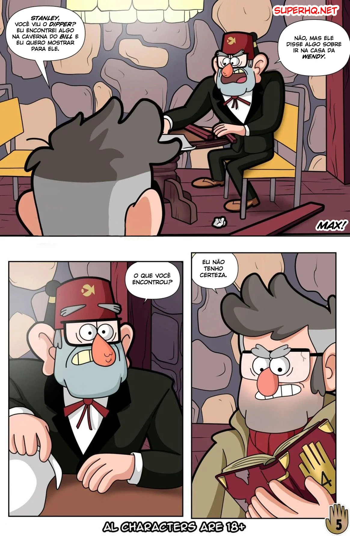 [REVISAR POST ⚠️✏️] Gravity Falls: Um Verão de Mistérios VL.4