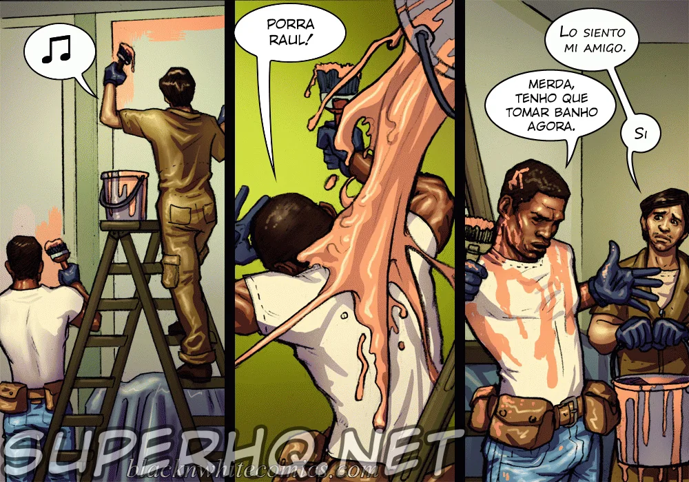 Família Rica e Safada em Busca de Rolas Gigantes dos Negrões – Hentai HQ Brasileiro