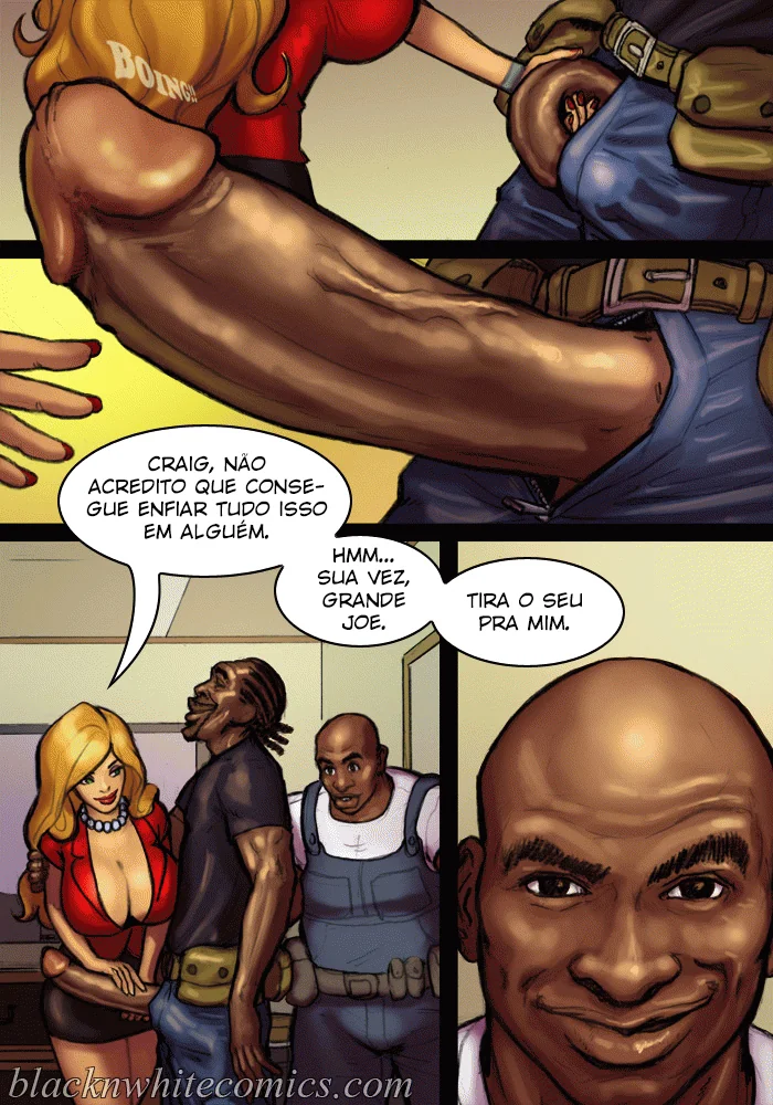 Família Rica e Safada em Busca de Rolas Gigantes dos Negrões – Hentai HQ Brasileiro