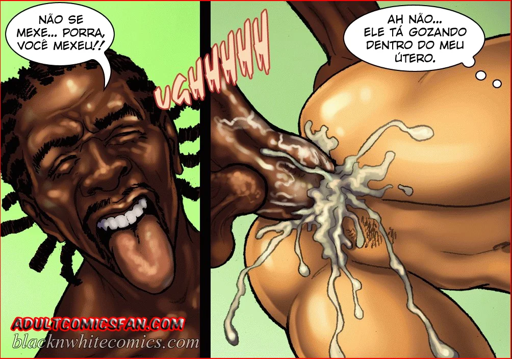 Família Rica e Safada em Busca de Rolas Gigantes dos Negrões – Hentai HQ Brasileiro