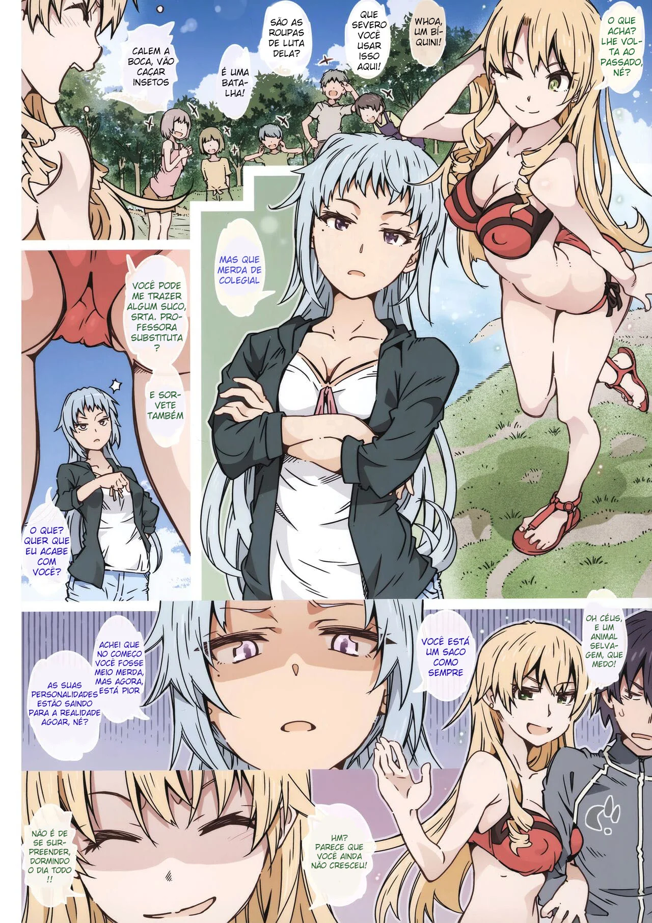 Intrigas e Sedução: Amanda e seus segredos obscuros em uma cidade de depravação – Hentai HQ