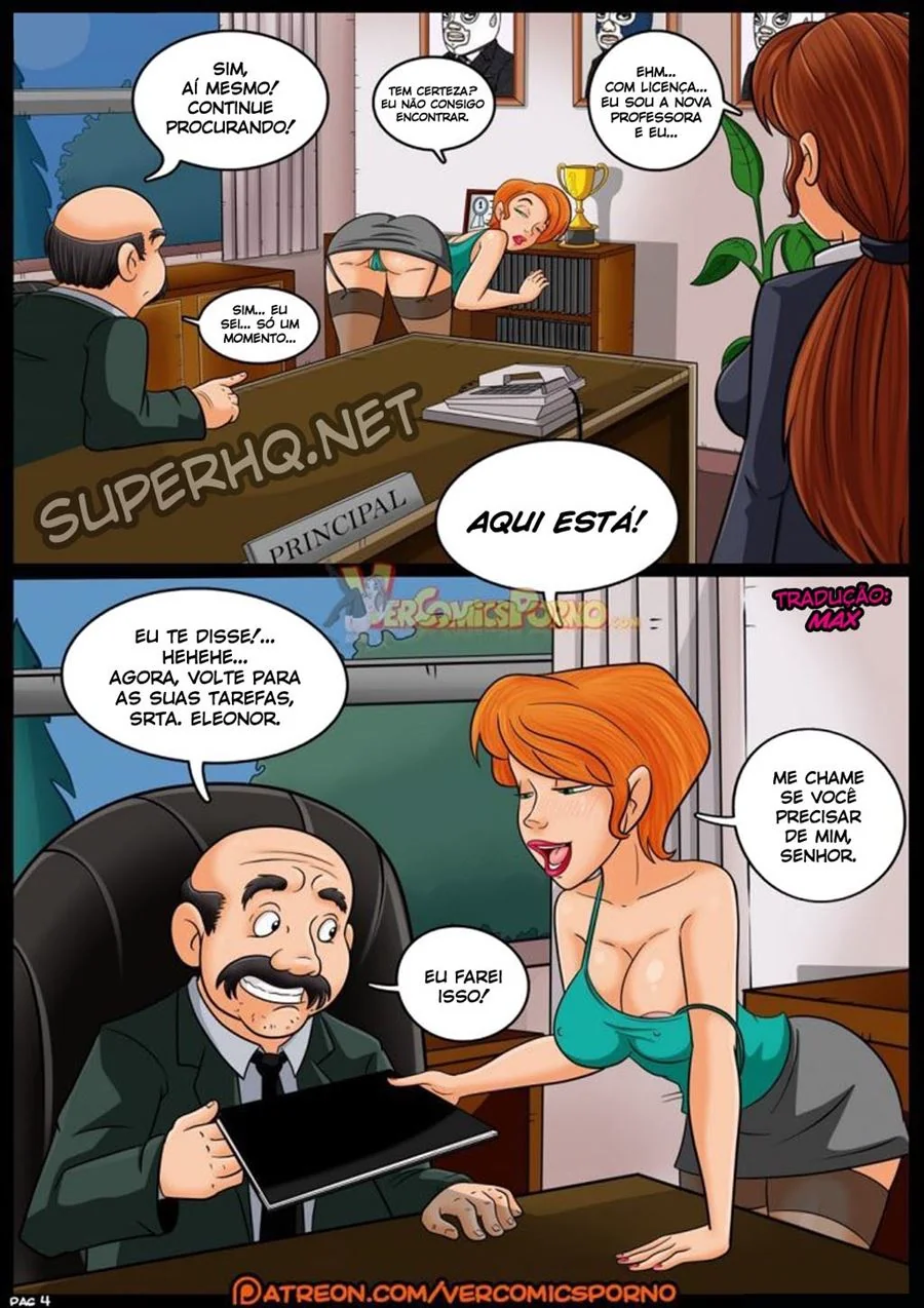 [REVISAR POST ⚠️✏️] HQ De Sexo: Valery a Professora Novinha VL.1