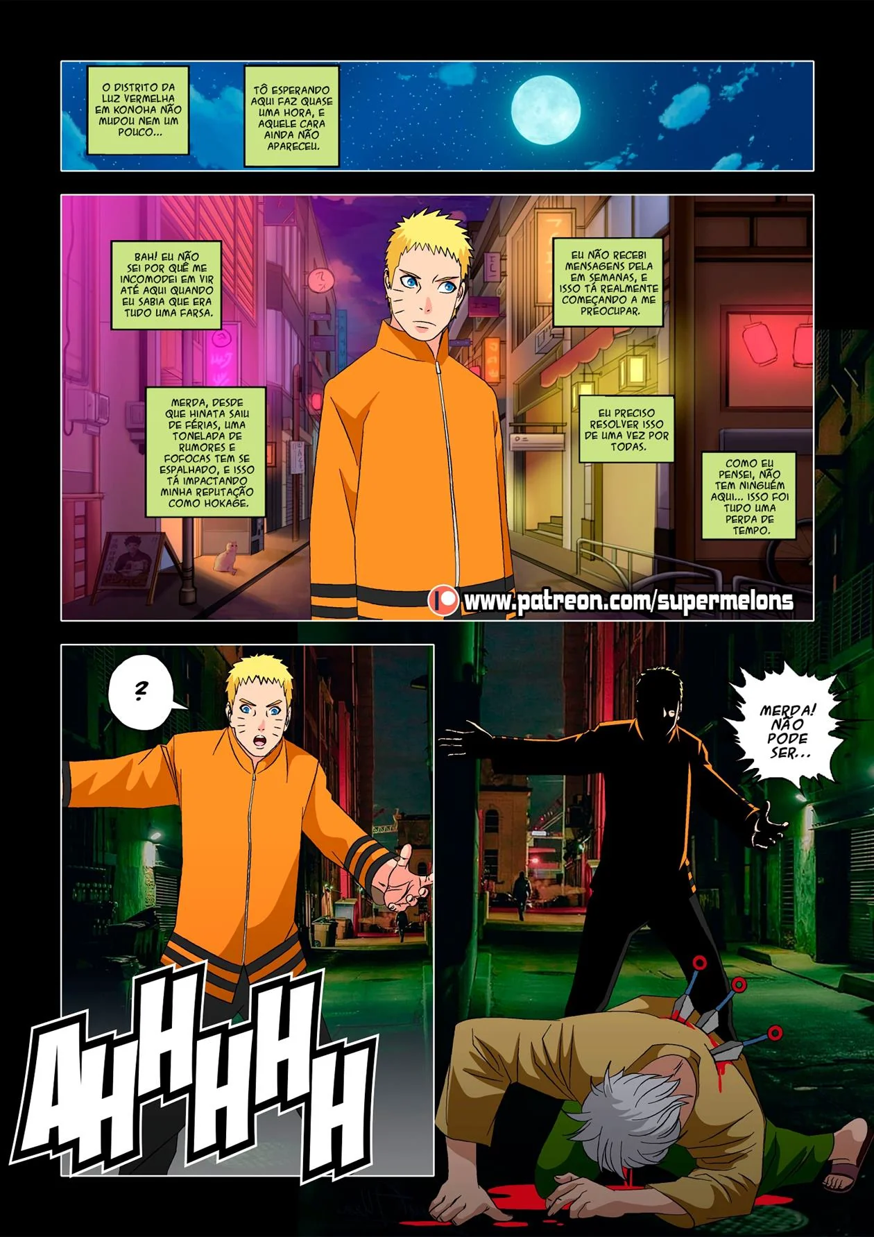 Incesto Proibido: Hanabi quer a buceta peituda do Naruto para ela no Hentai Brasileiro