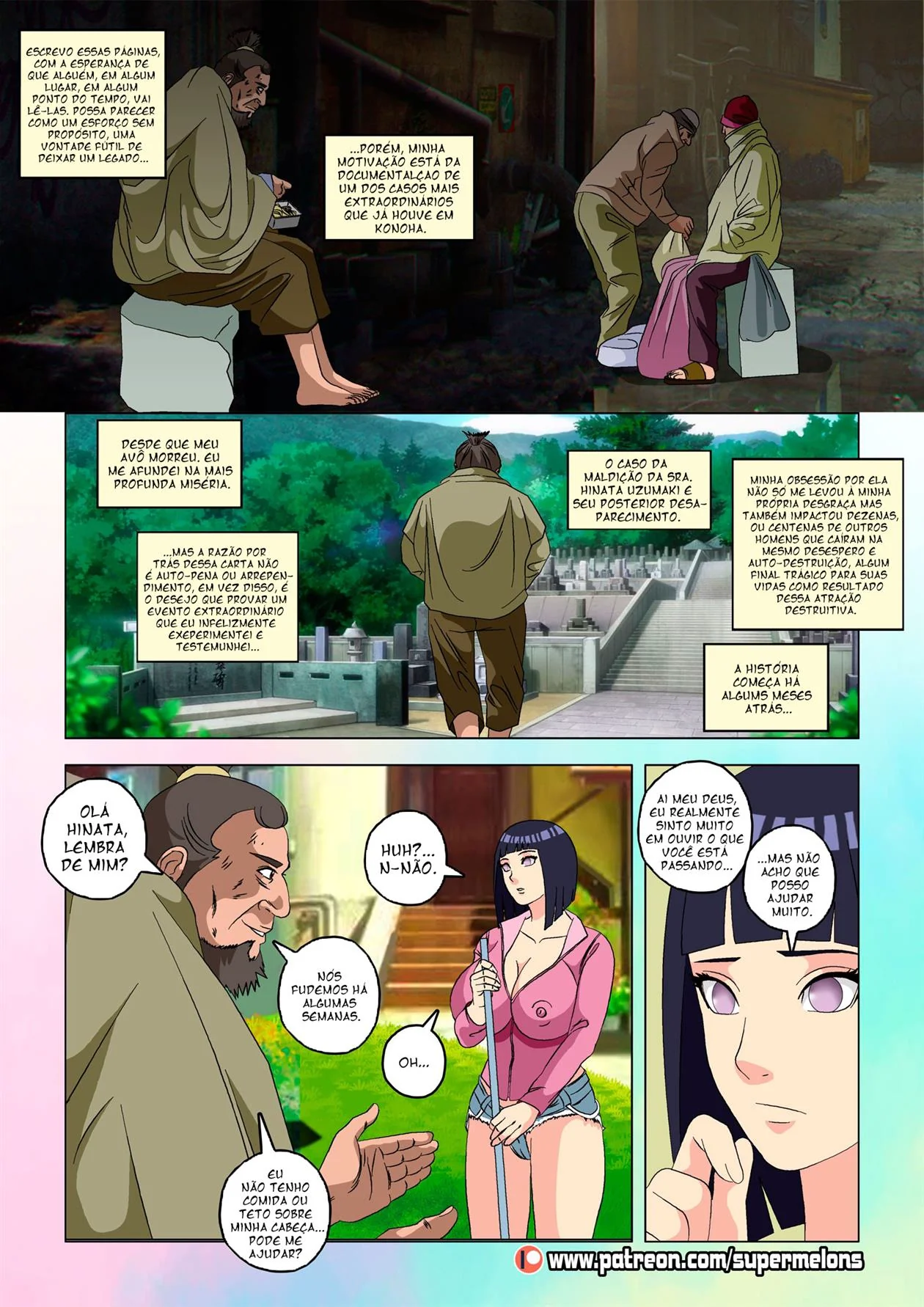 Incesto Proibido: Hanabi quer a buceta peituda do Naruto para ela no Hentai Brasileiro