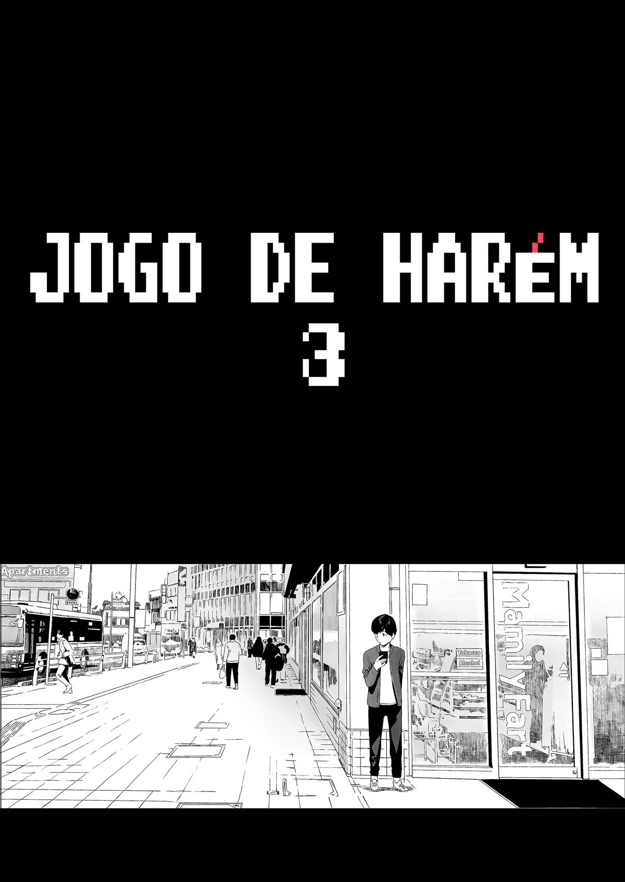 Harém Gamer 3: Jovem sortudo se aventura com piranhas peitudas em Hentai HQ Brasileiro