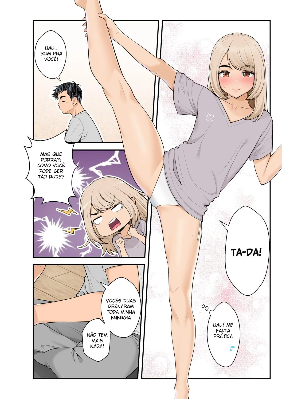 A Safada do Harém e sua Gangue de Putas Desavergonhadas em Anime HQ