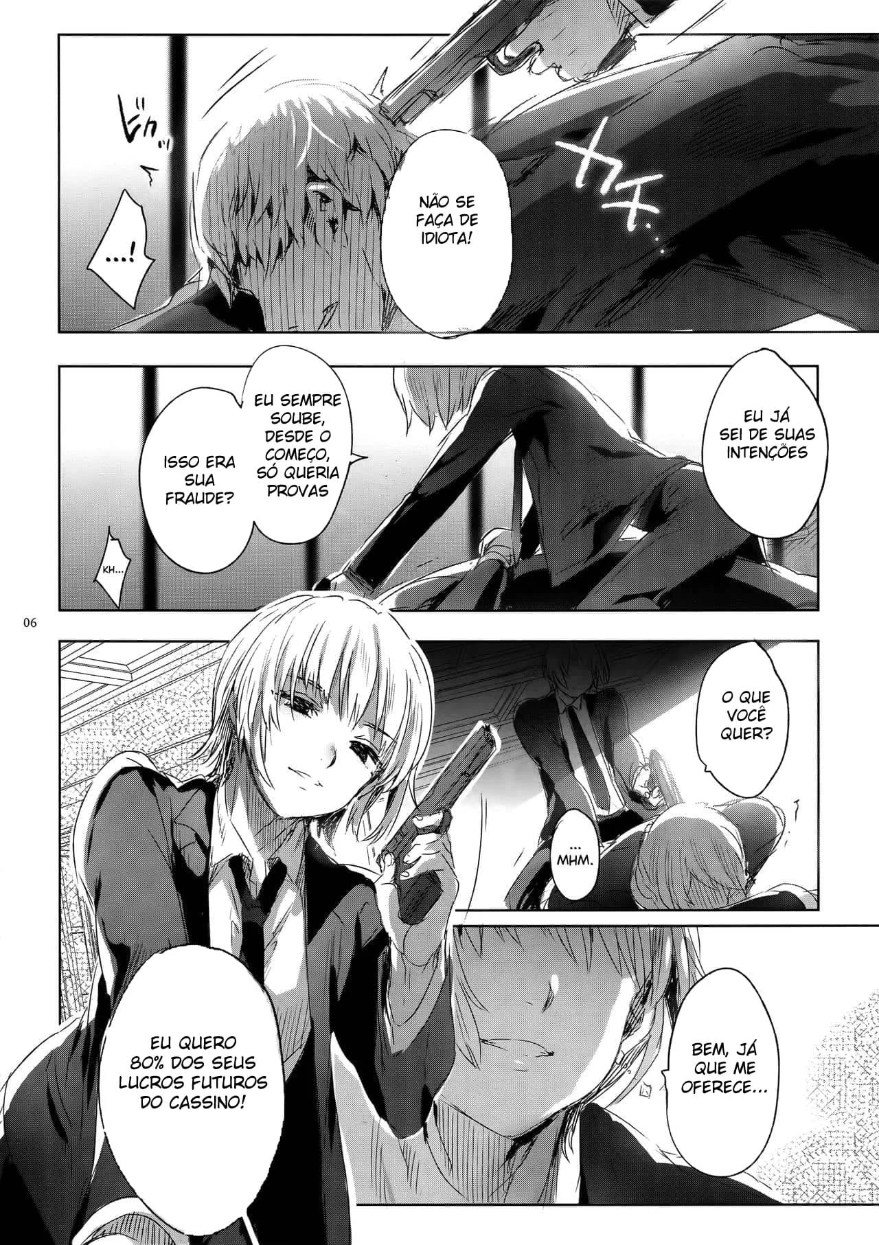 Kurapika e as Ordens Peculiares do Poderoso Safado em HQ Brasileiro