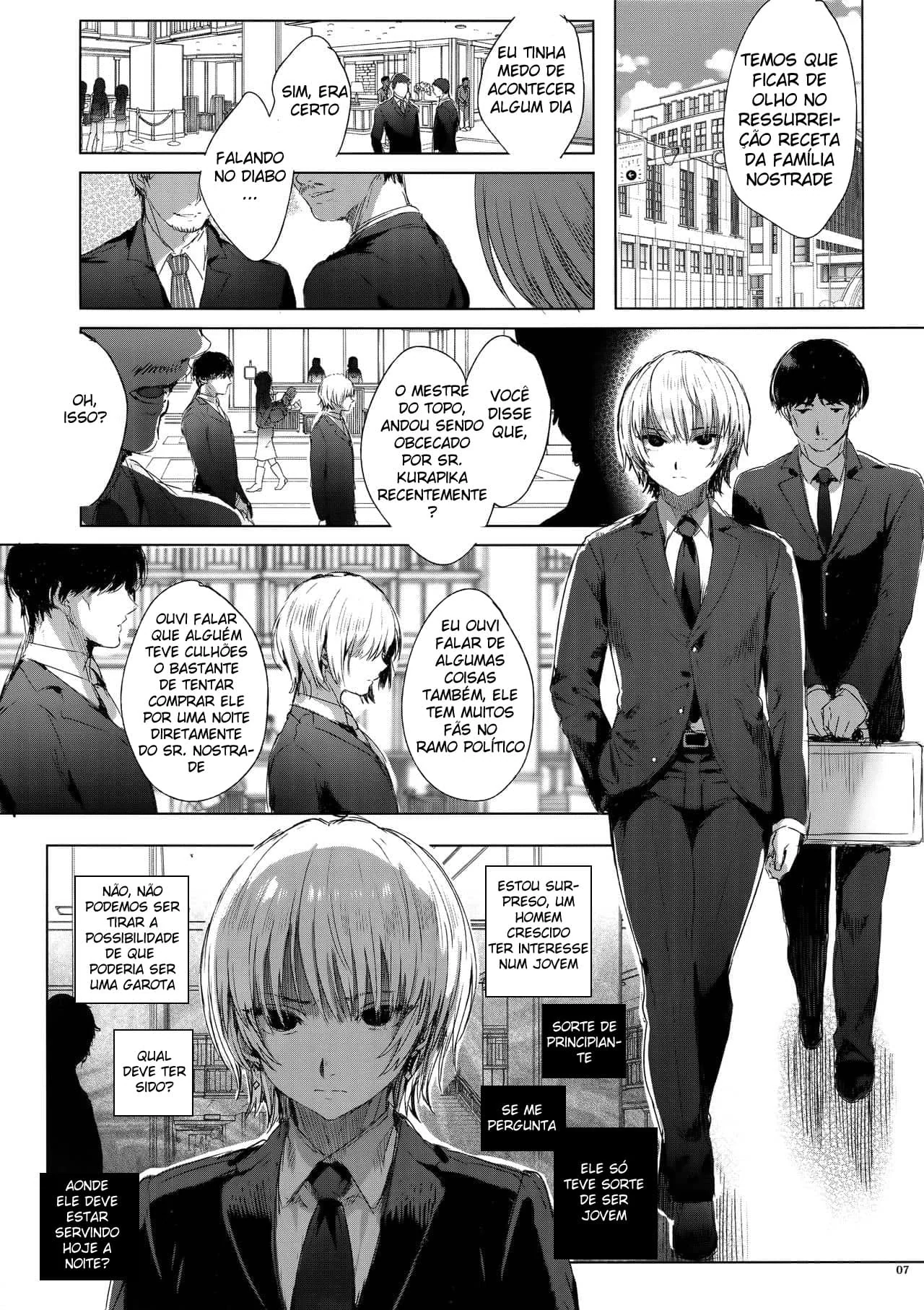 Kurapika e as Ordens Peculiares do Poderoso Safado em HQ Brasileiro