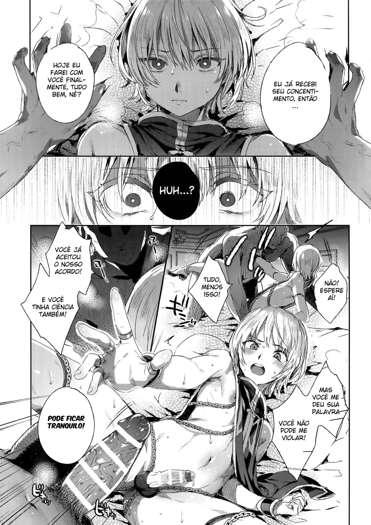 Kurapika e as Ordens Peculiares do Poderoso Safado em HQ Brasileiro