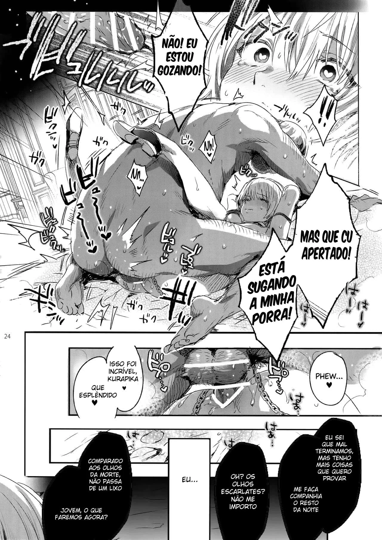 Kurapika e as Ordens Peculiares do Poderoso Safado em HQ Brasileiro