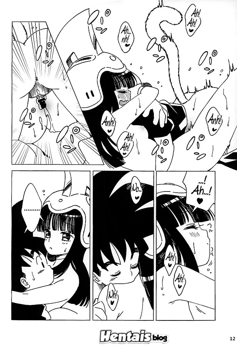 Goku e Chi Chi: a Pica e a Buceta em sua Primeira Vez – Hentai Dragon Ball em HQ Brasileiro