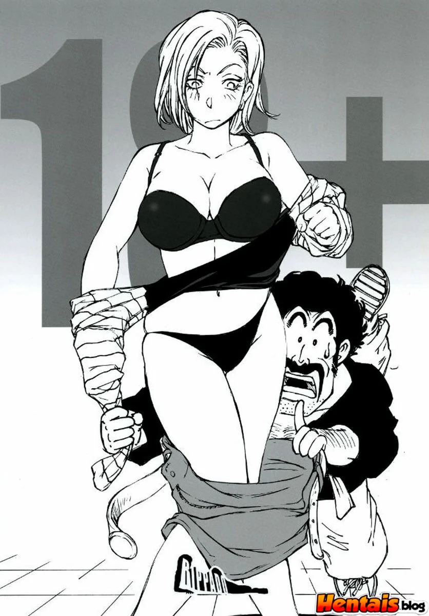 Dragon Ball Hentai: A Piroca do Mister Satan – Metendo fundo na buceta da piranha em HQ Brasileiro
