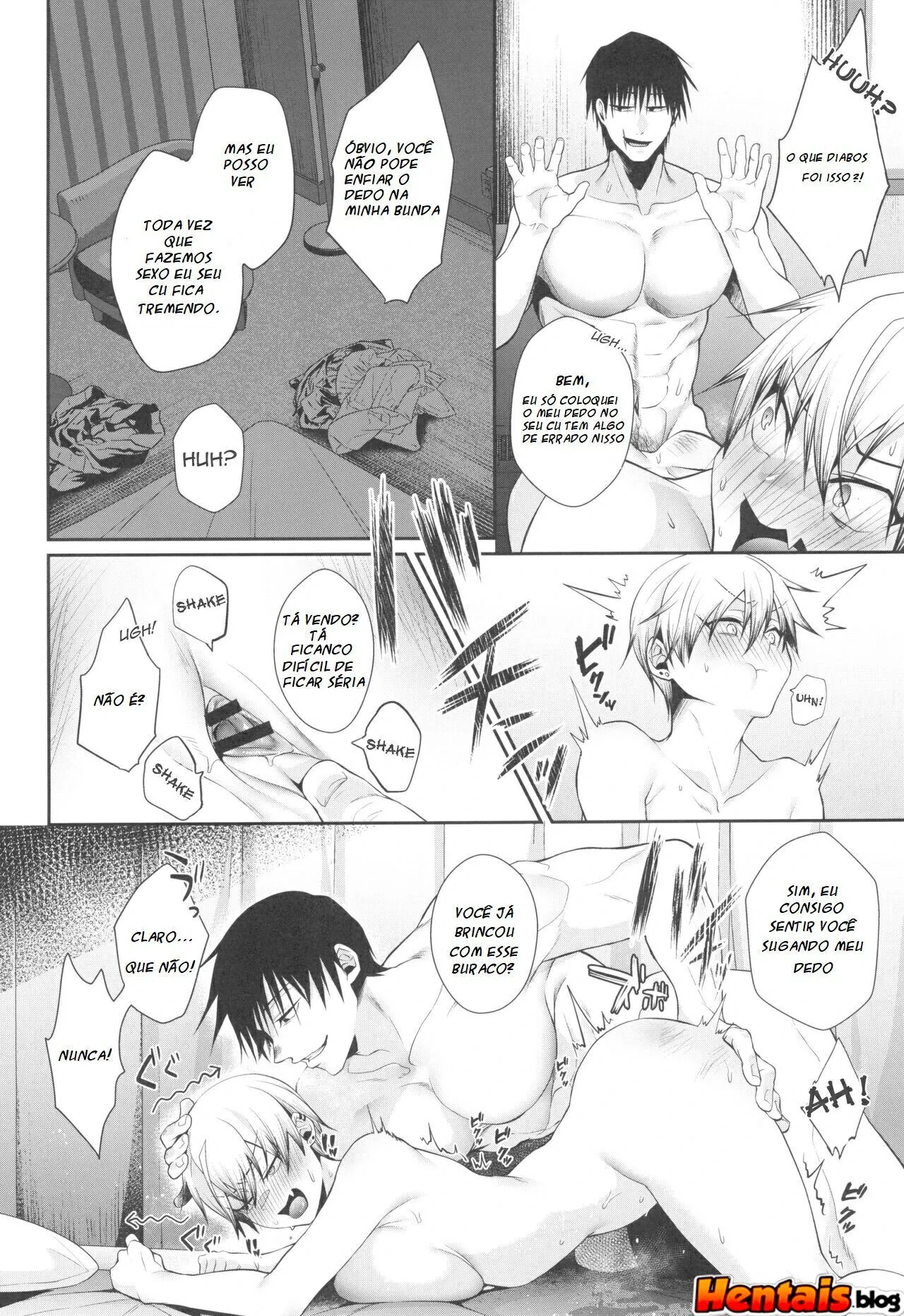 Toji Fushiguro arregaça a bucetinha da piranha Naoya Zenin – A melhor putaria em HQ Brasileiro, só aqui em Hentai HQ