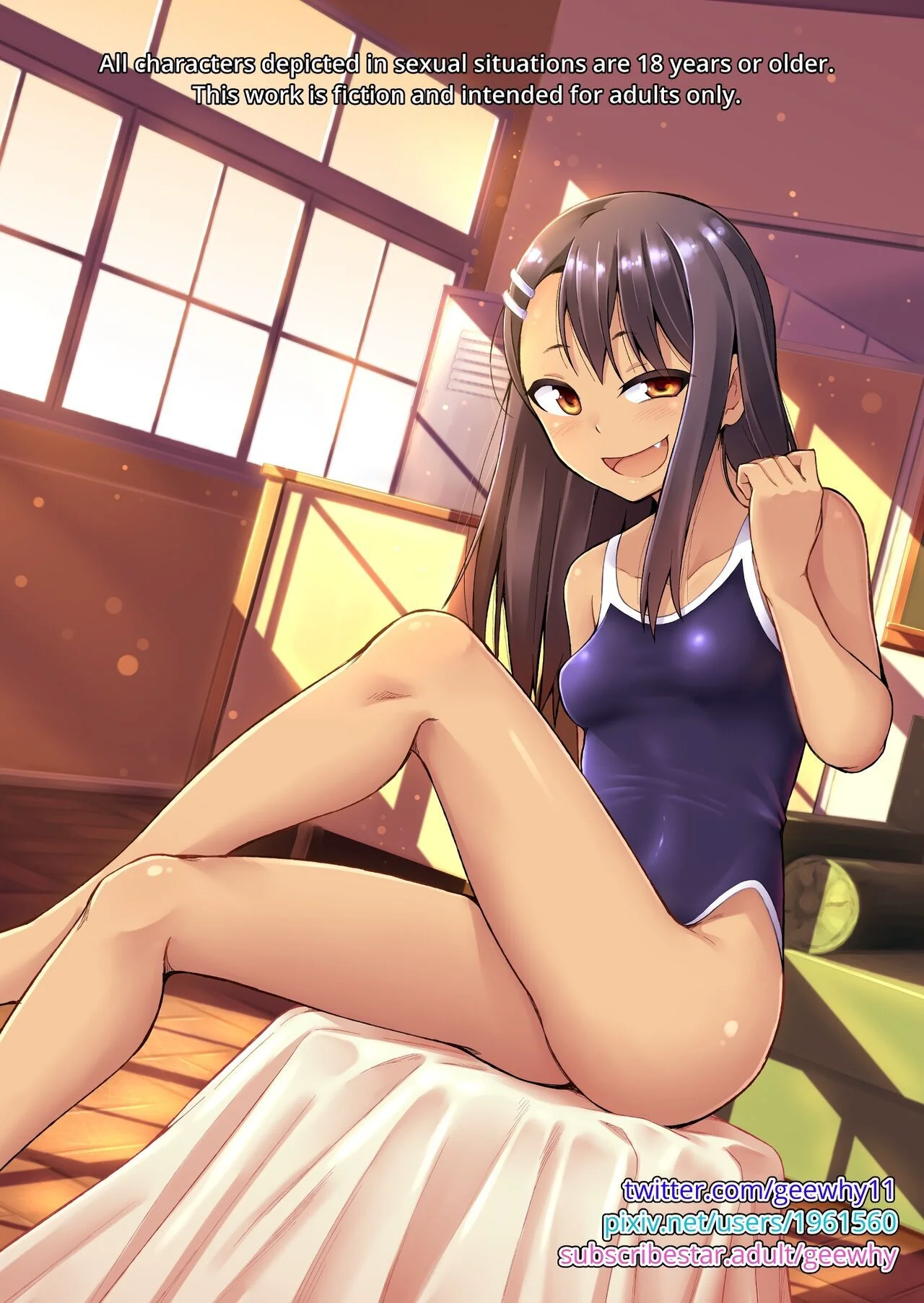 Nagatoro Safadinha: Sacanagem entre Piranha e Pica em HQ de Hentai Brasileiro