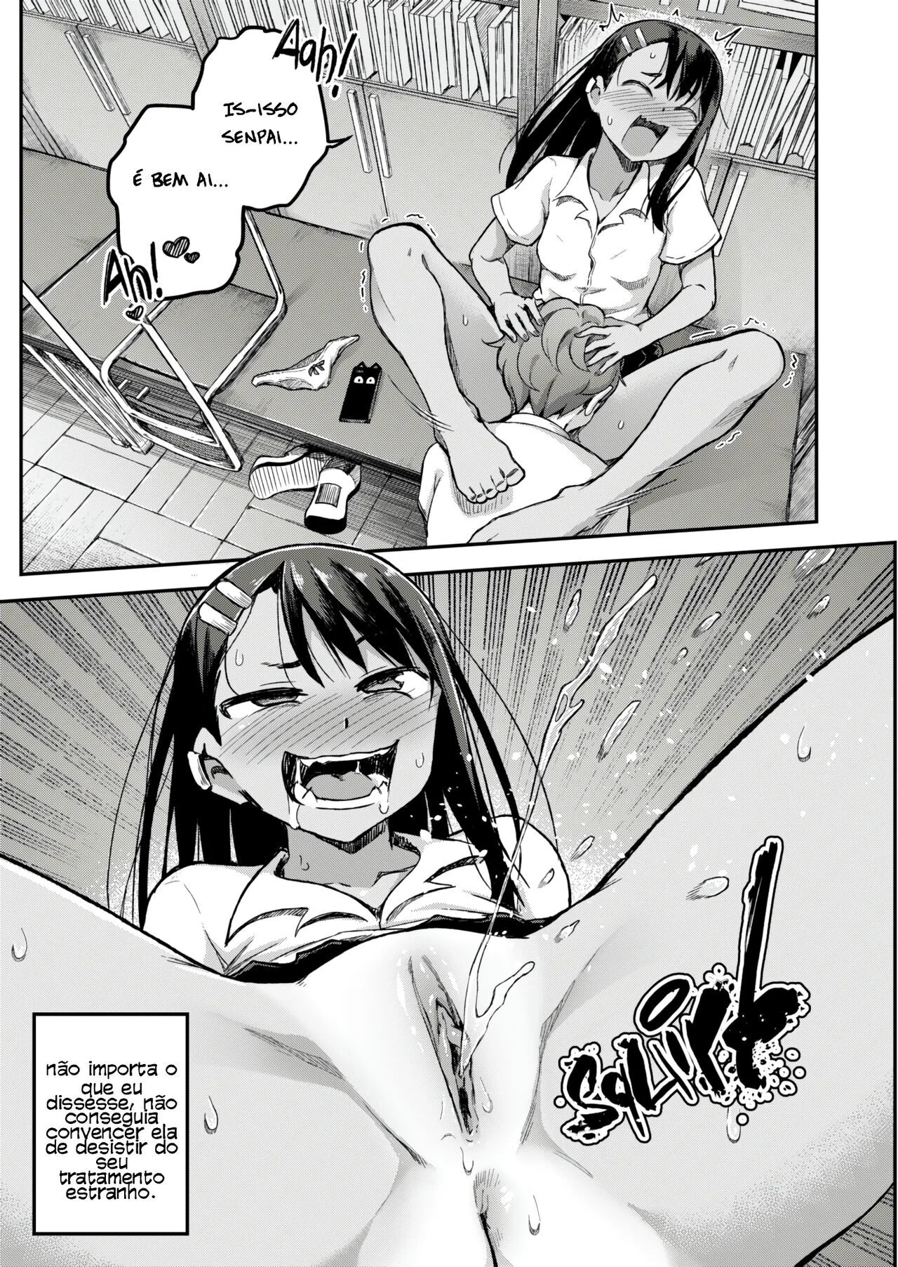 Nagatoro Safadinha: Sacanagem entre Piranha e Pica em HQ de Hentai Brasileiro