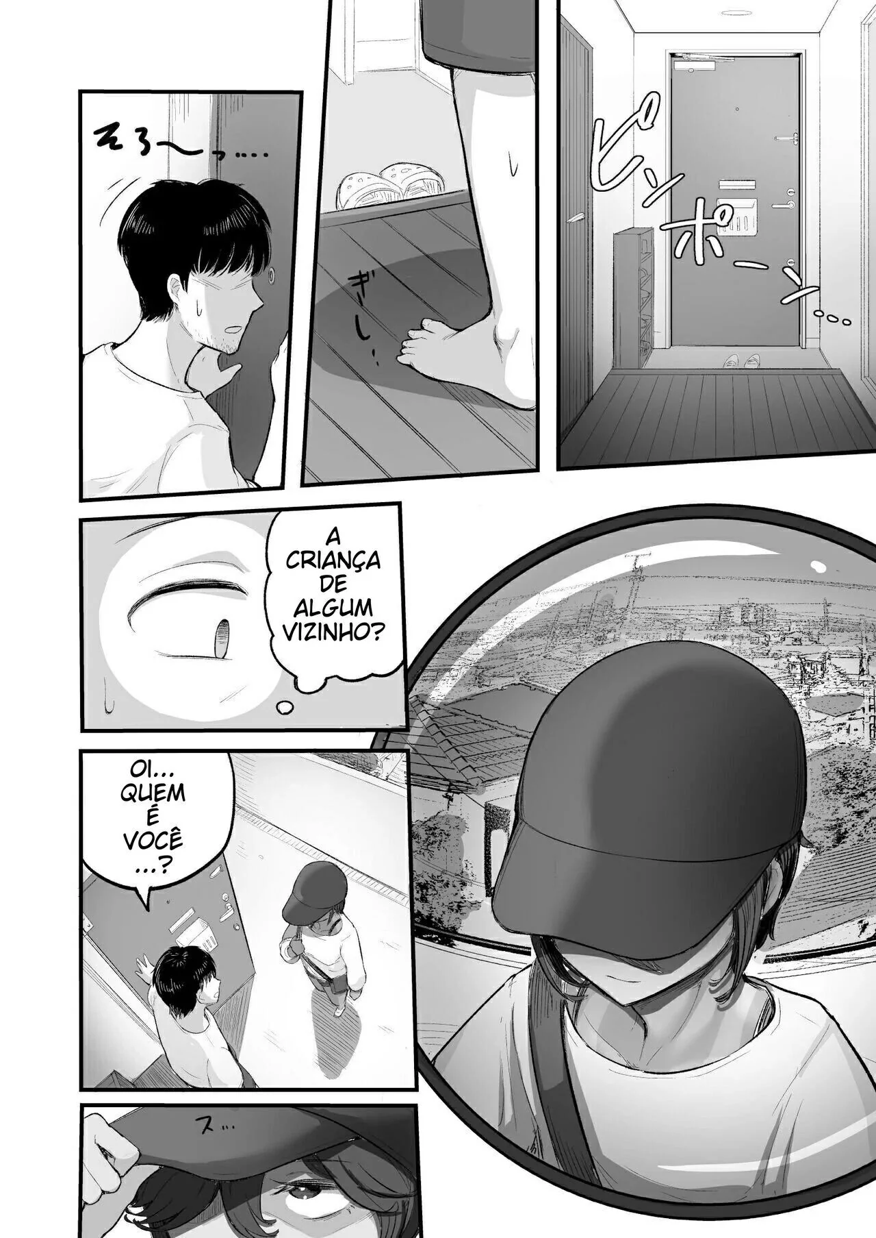 Natsuki, a Piranha Curiosa, Seduzida e Estrupada por Estudante Universitário em Hentai HQ Brasileiro